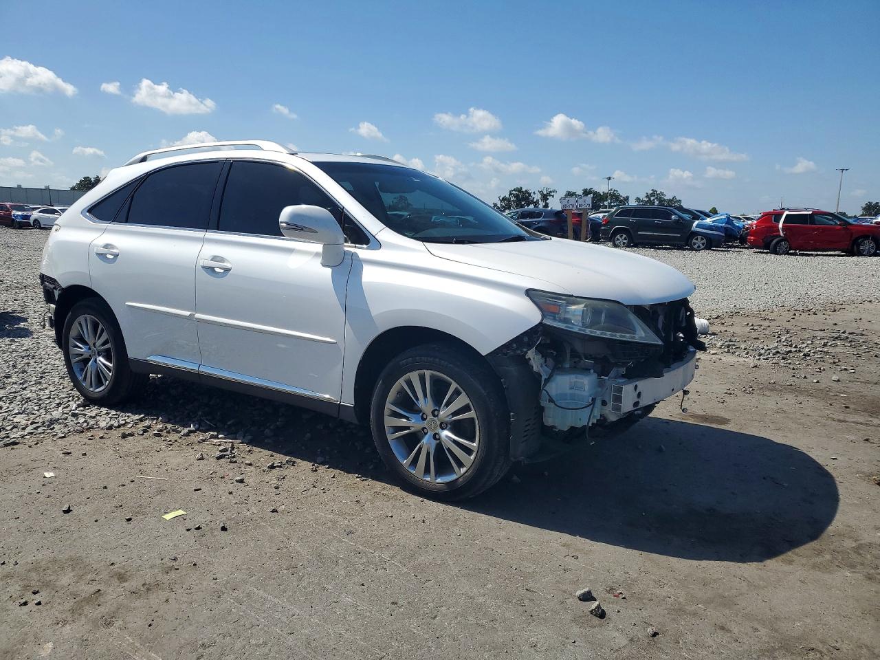 2014 Lexus Rx 350 White vin: 2T2ZK1BA7EC135305