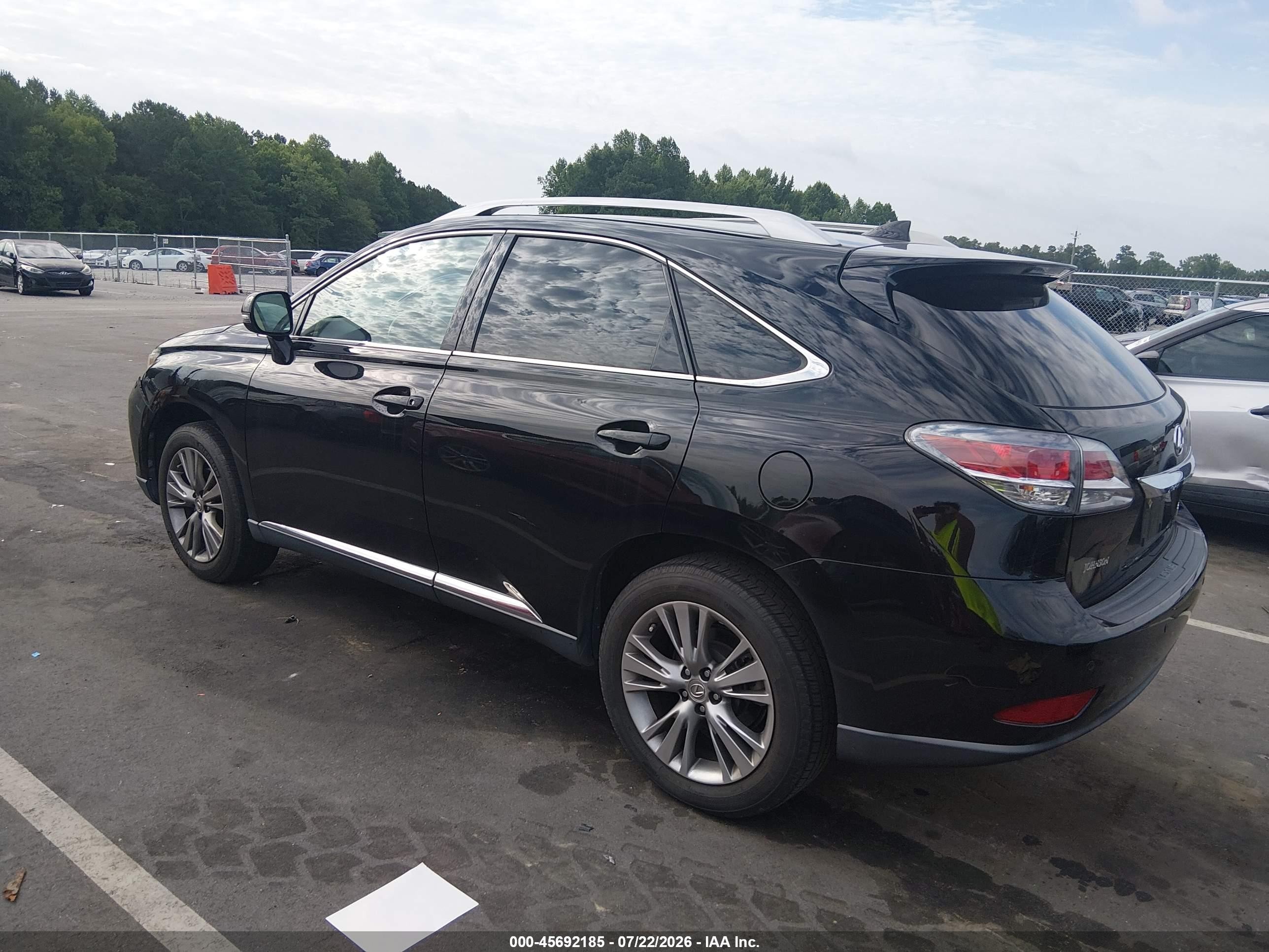 2014 Lexus Rx 350   Black vin: 2T2ZK1BA7EC140696