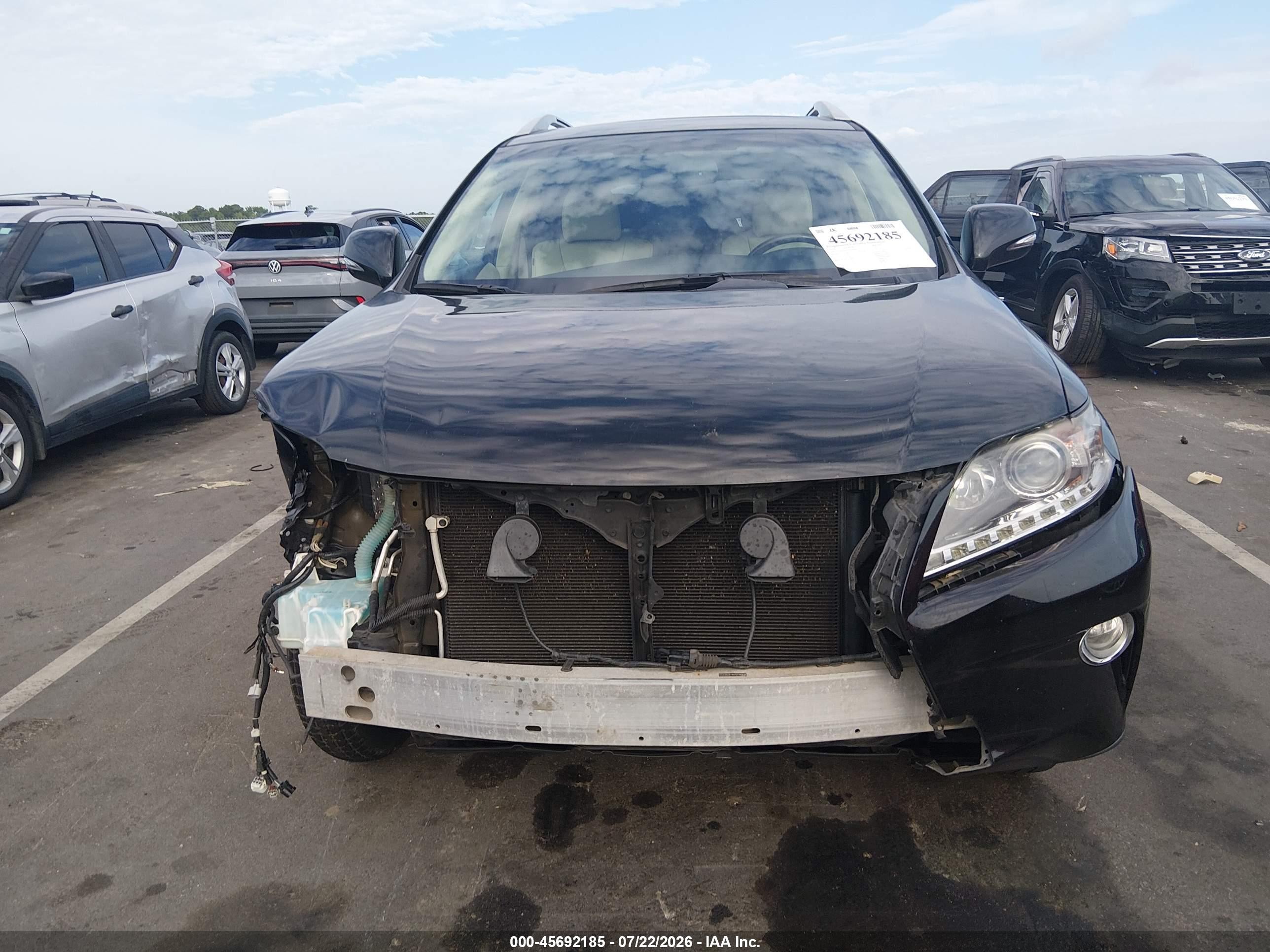 2014 Lexus Rx 350   Black vin: 2T2ZK1BA7EC140696
