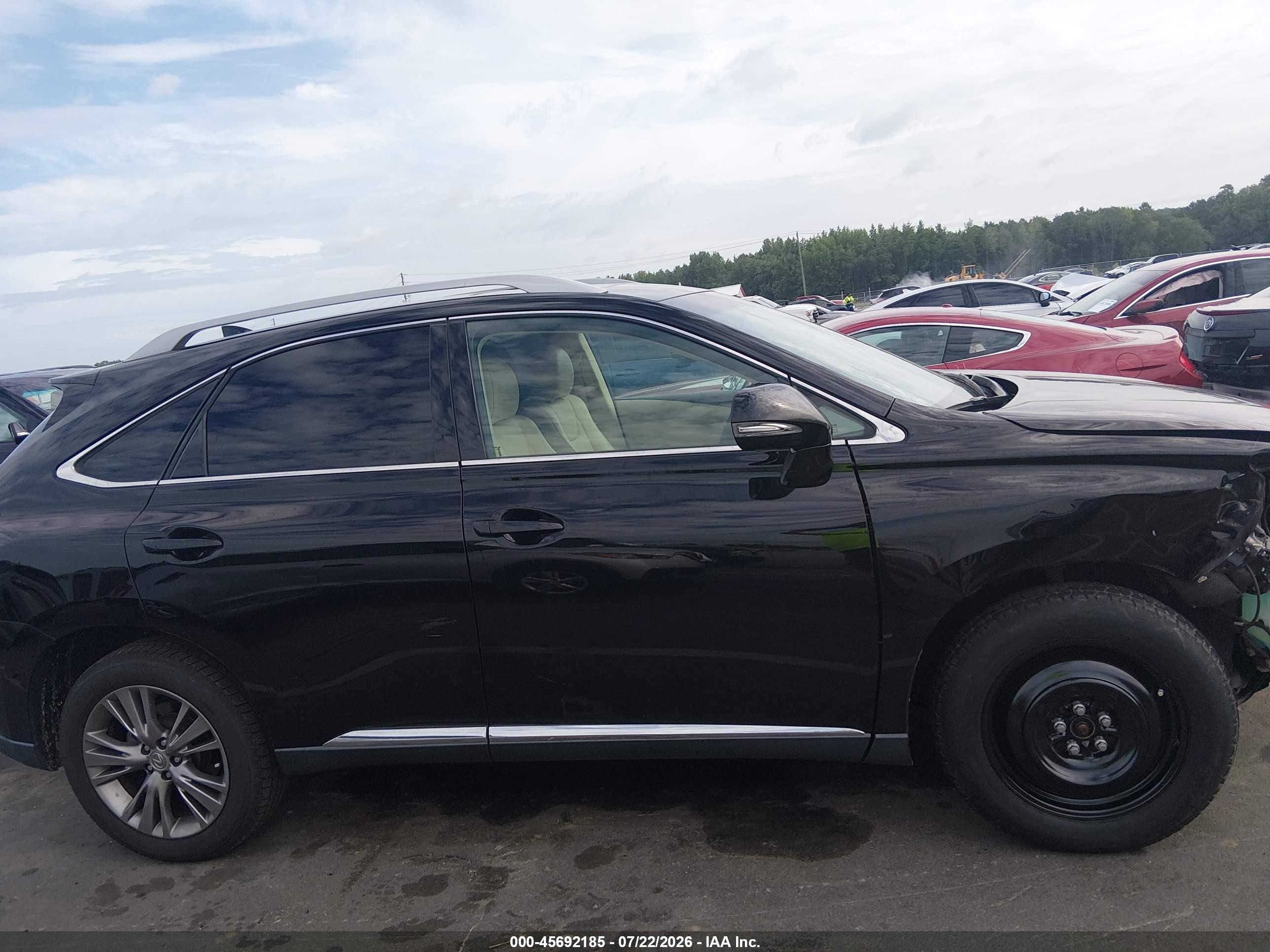 2014 Lexus Rx 350   Black vin: 2T2ZK1BA7EC140696