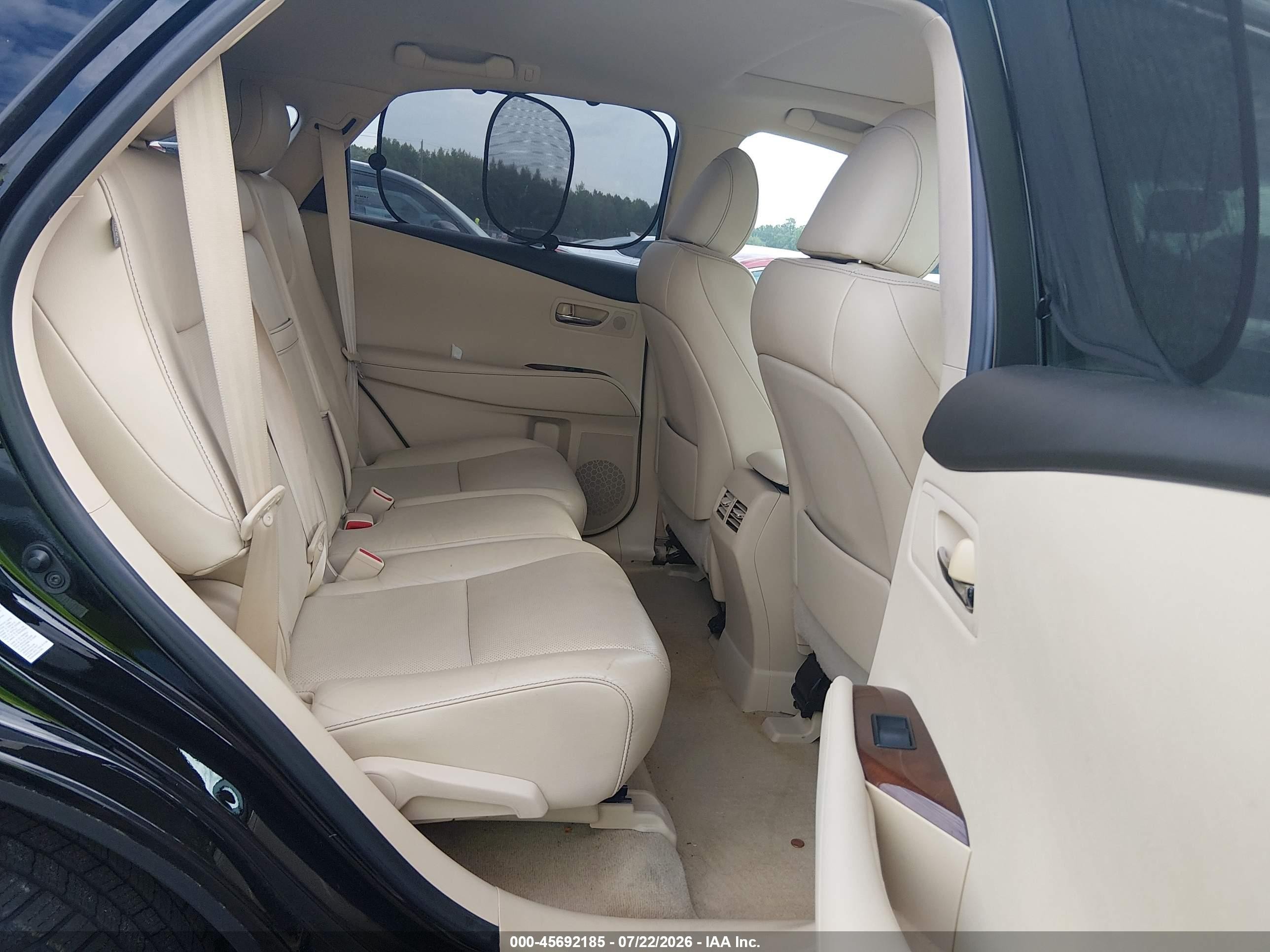 2014 Lexus Rx 350   Black vin: 2T2ZK1BA7EC140696