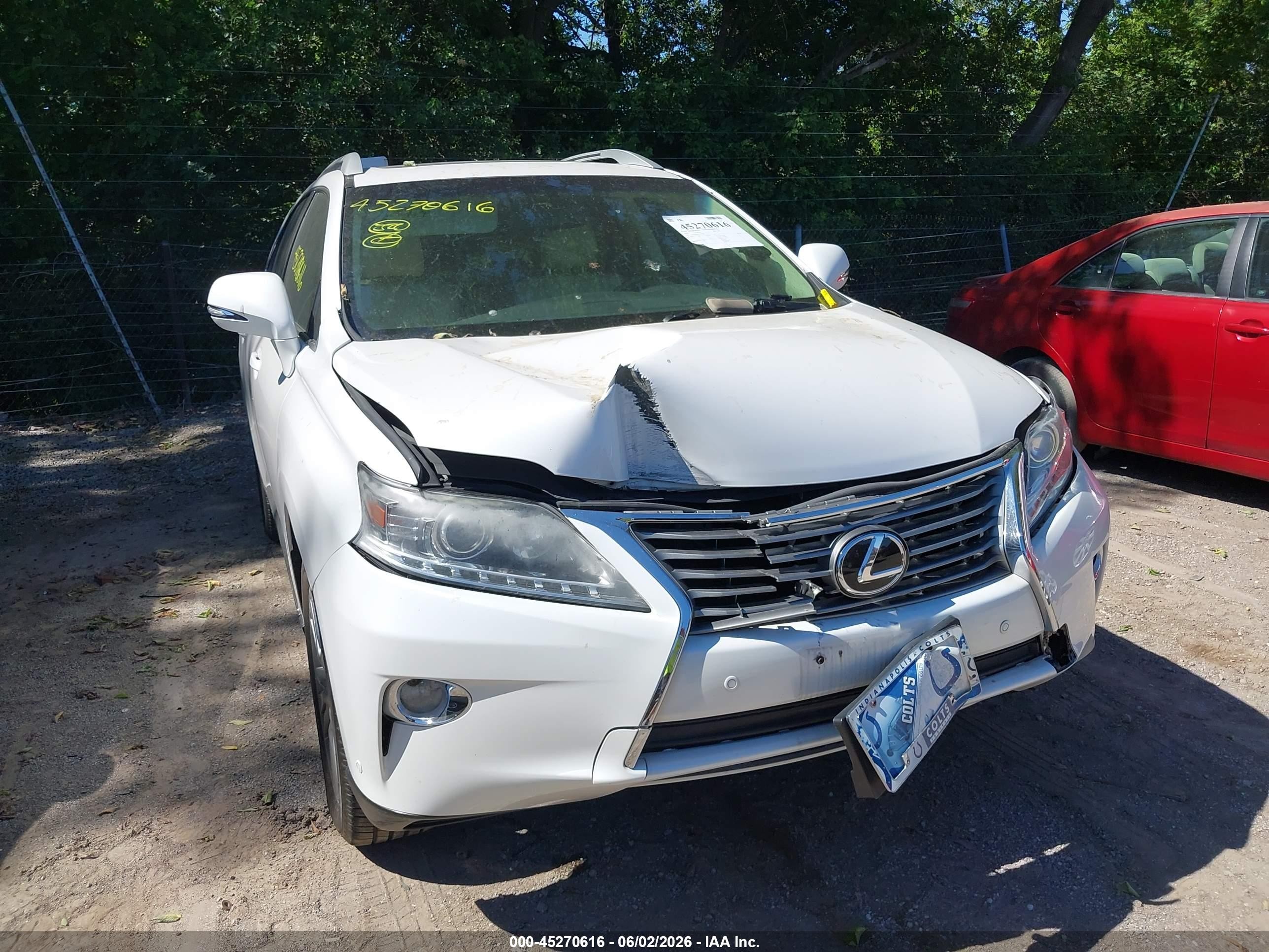2014 Lexus Rx 350   Белый vin: 2T2ZK1BA7EC147938