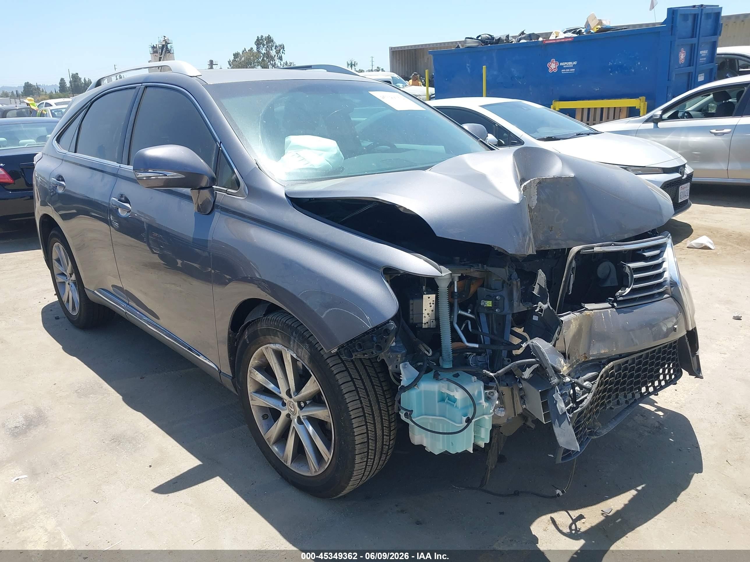 2014 Lexus Rx 350   Gray vin: 2T2ZK1BA7EC148507