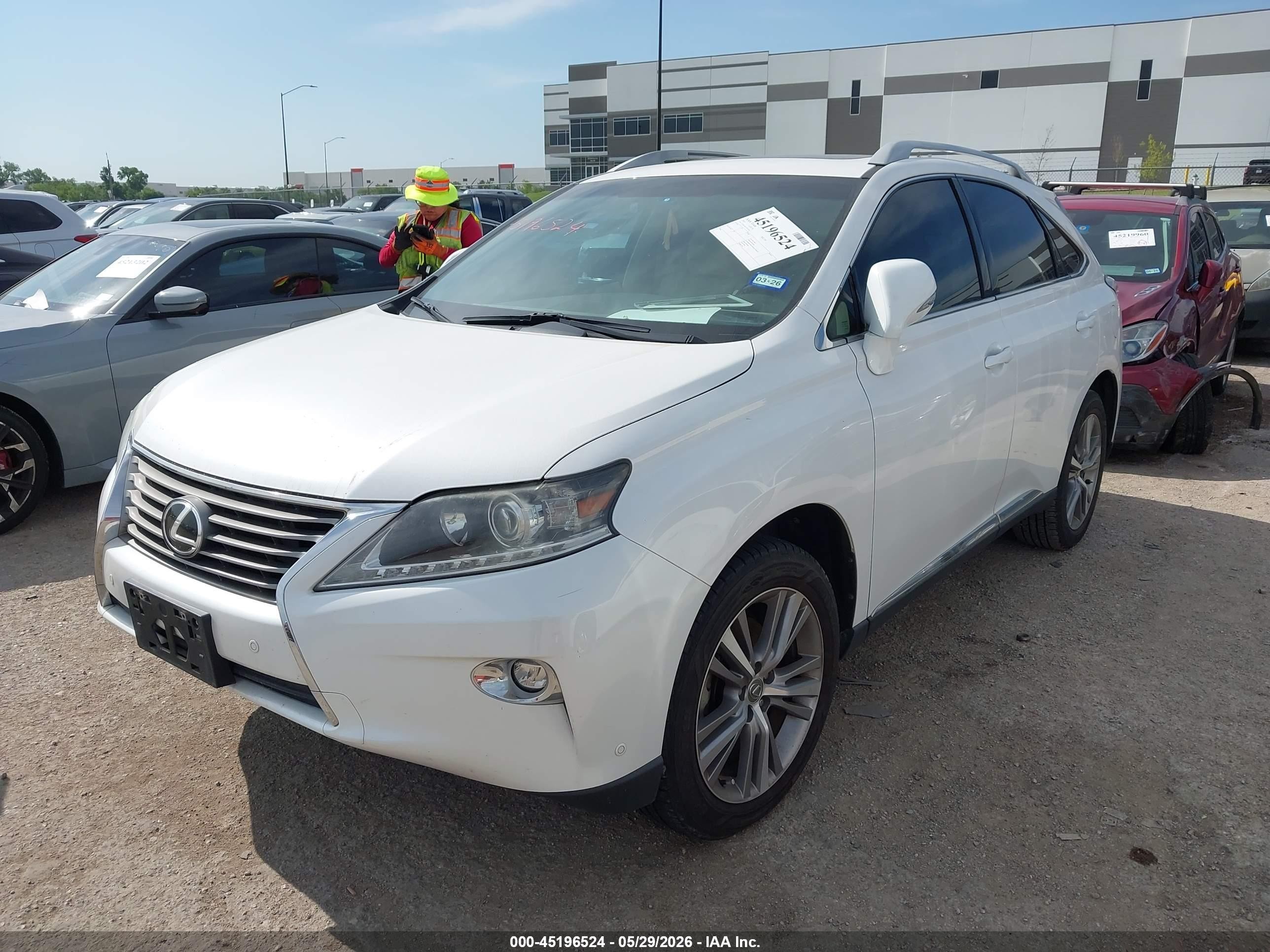 2015 Lexus Rx 350   White vin: 2T2ZK1BA7FC151411