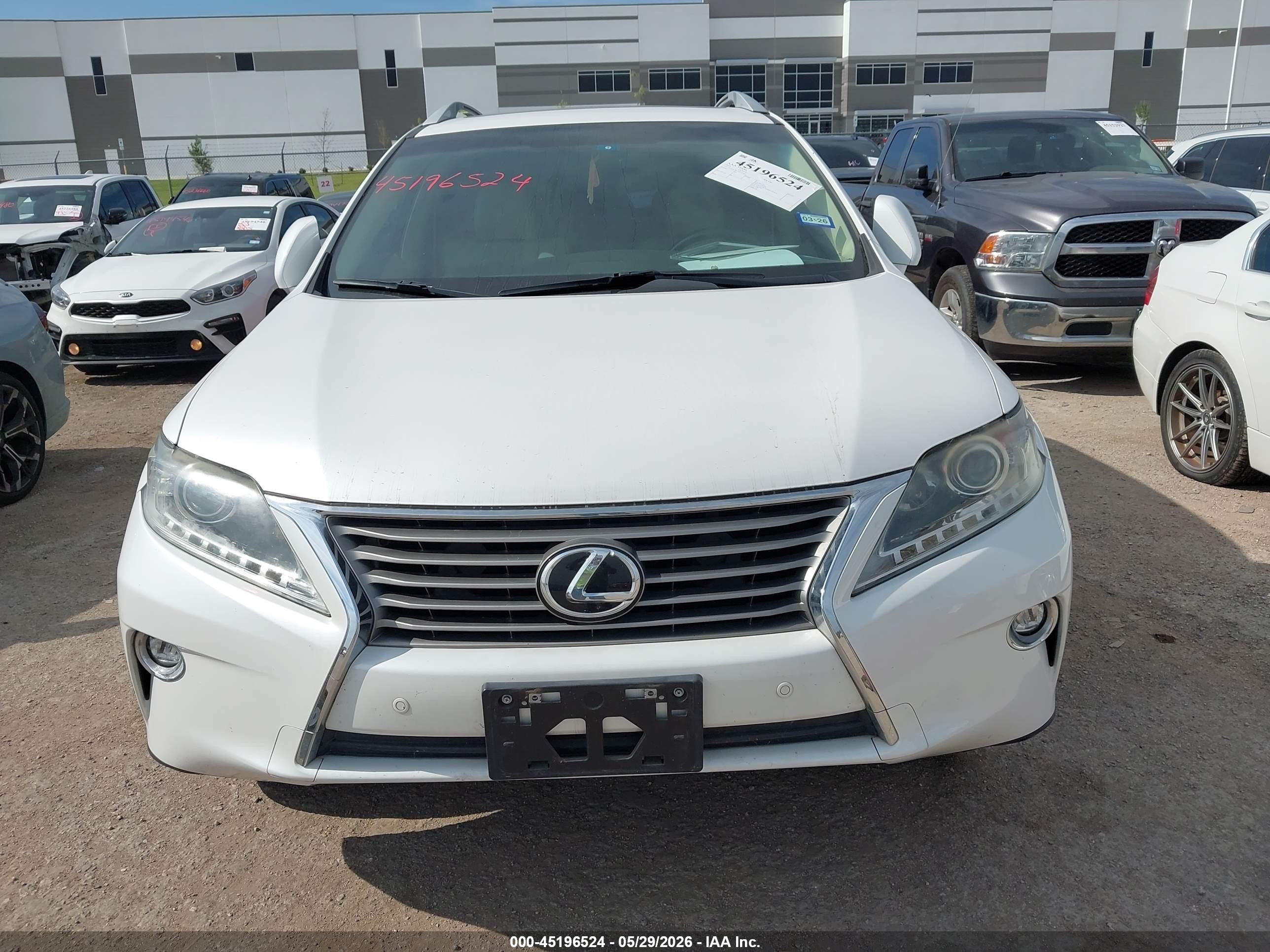 2015 Lexus Rx 350   White vin: 2T2ZK1BA7FC151411