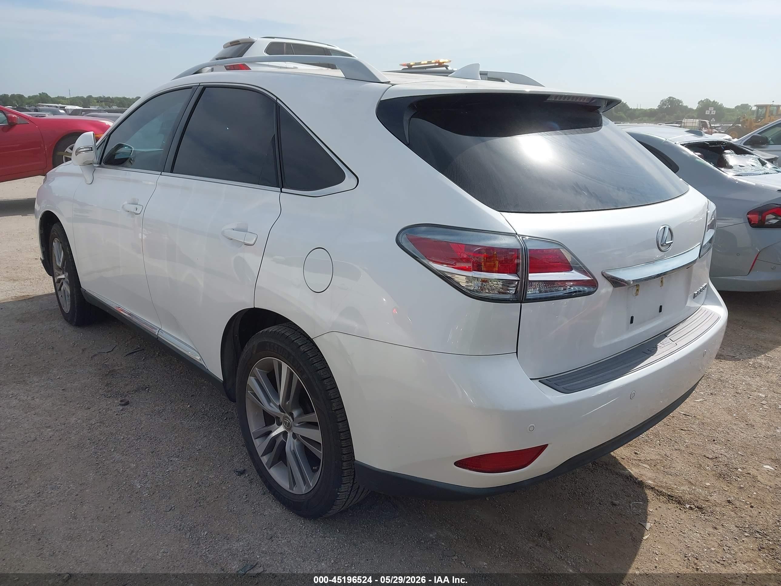 2015 Lexus Rx 350   White vin: 2T2ZK1BA7FC151411
