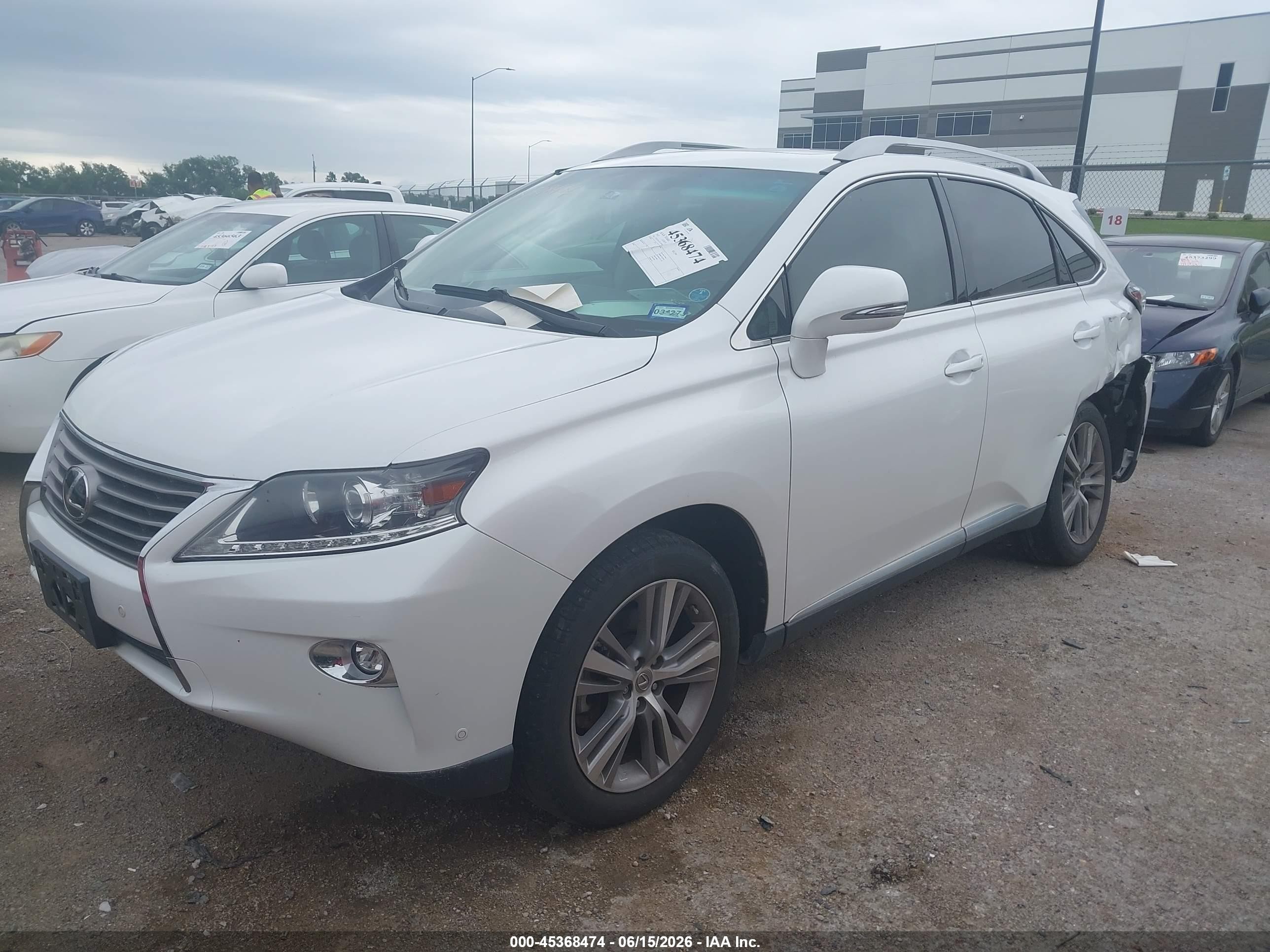 2015 Lexus Rx 350   White vin: 2T2ZK1BA7FC154020