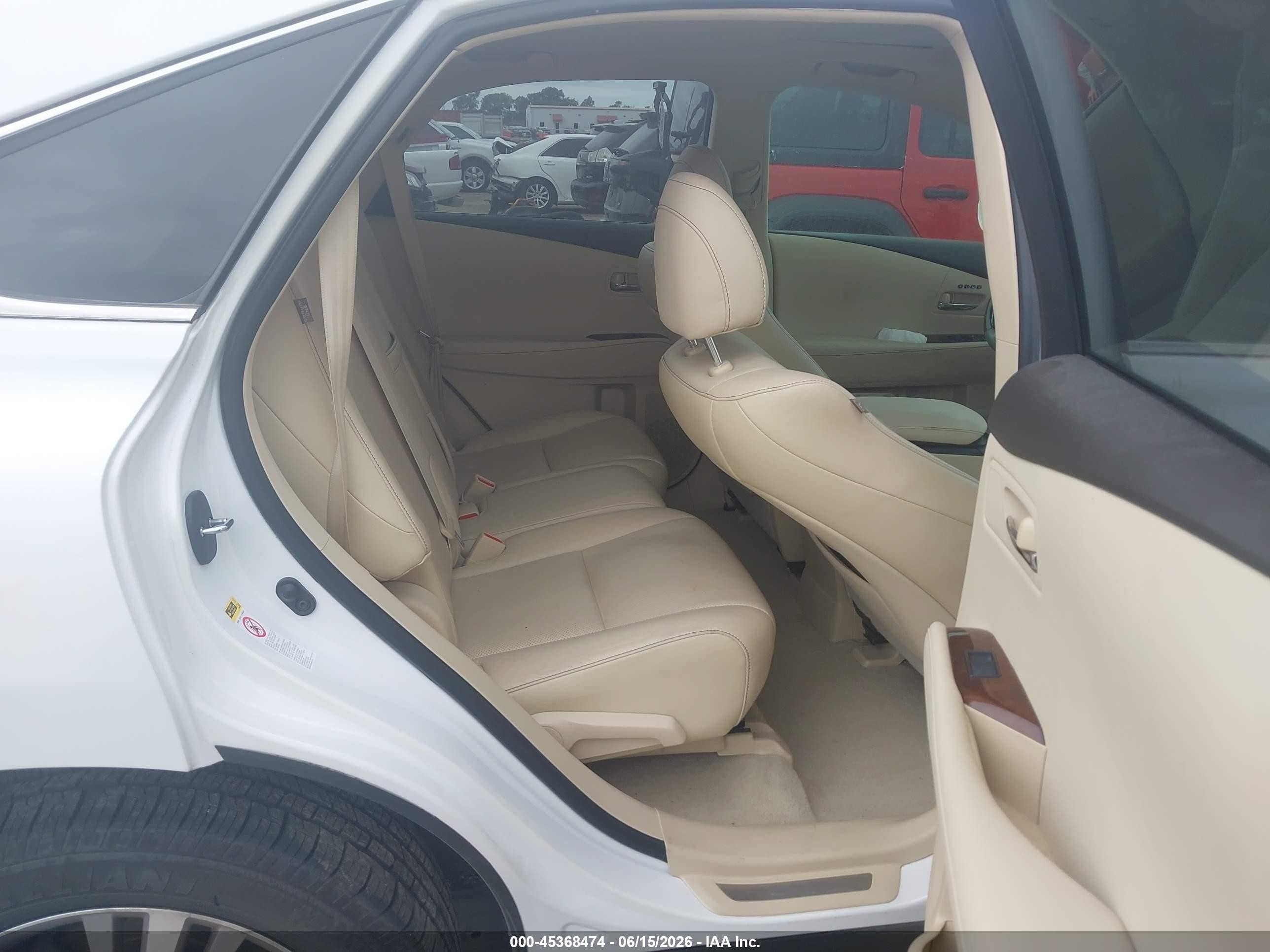 2015 Lexus Rx 350   White vin: 2T2ZK1BA7FC154020