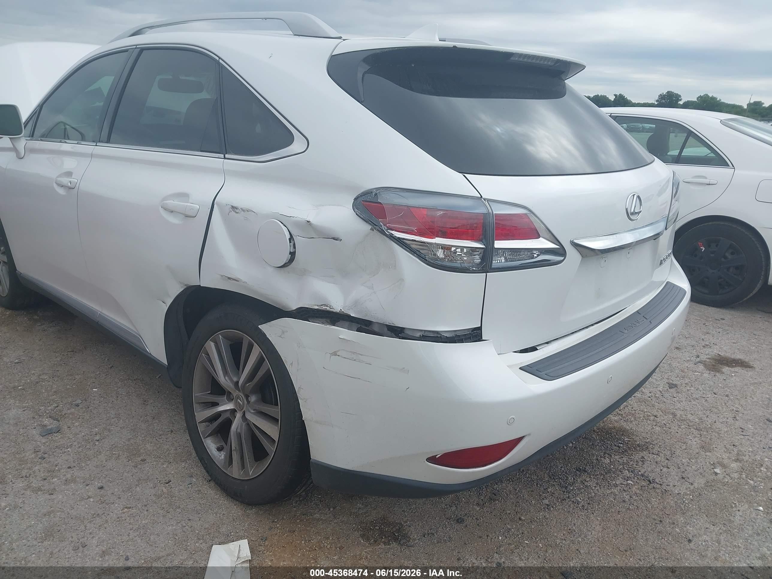 2015 Lexus Rx 350   White vin: 2T2ZK1BA7FC154020