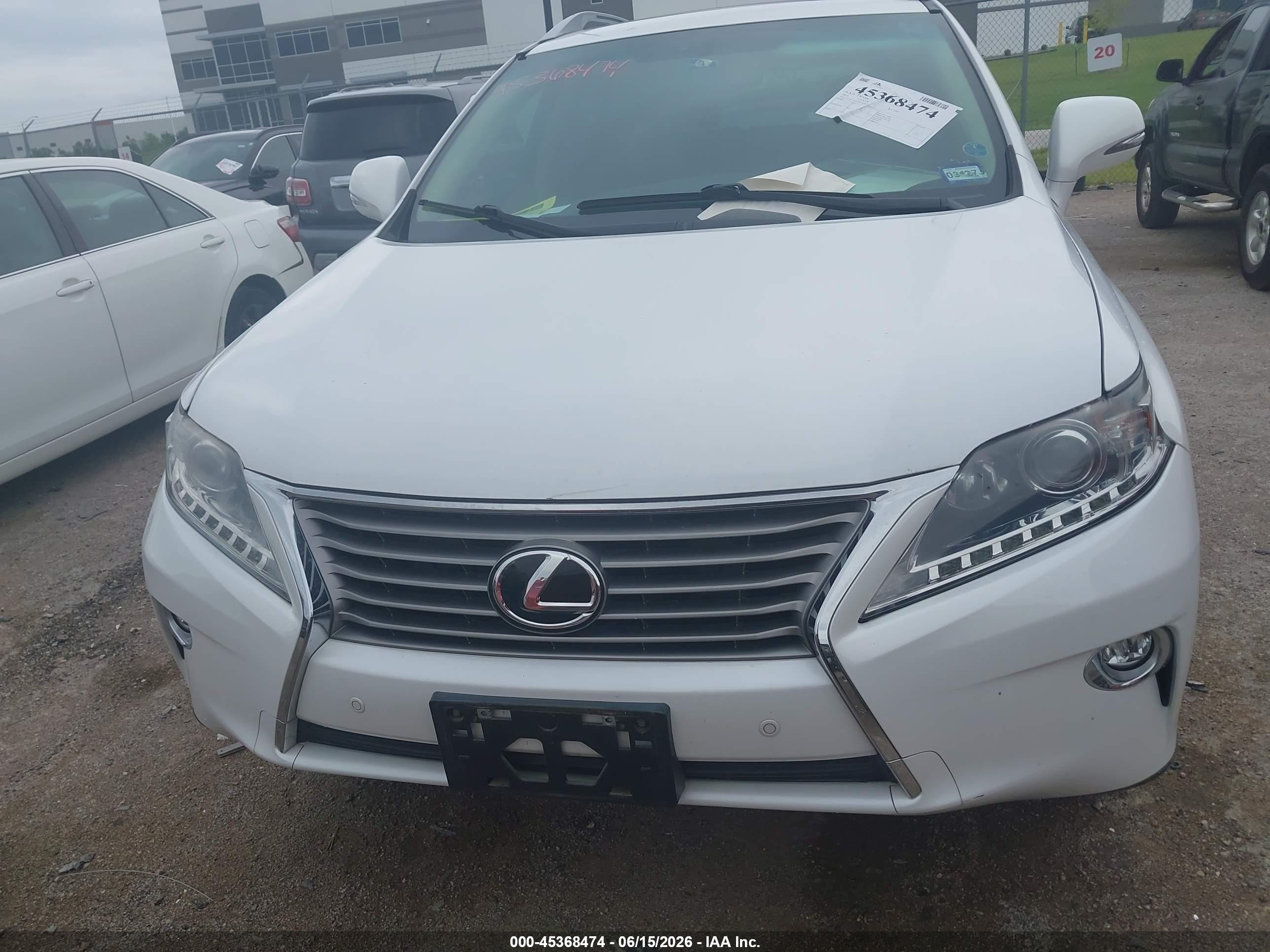 2015 Lexus Rx 350   White vin: 2T2ZK1BA7FC154020