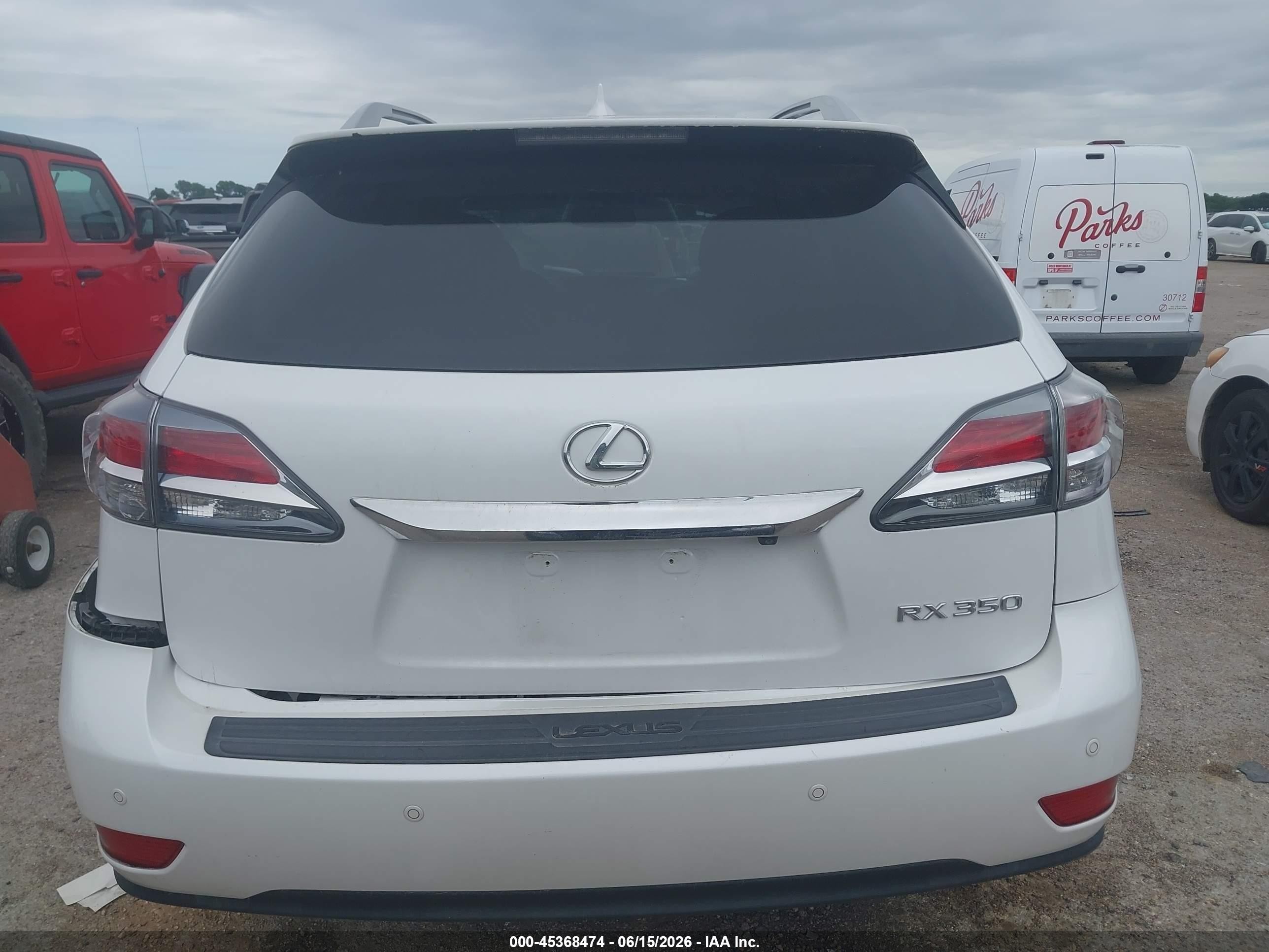 2015 Lexus Rx 350   White vin: 2T2ZK1BA7FC154020