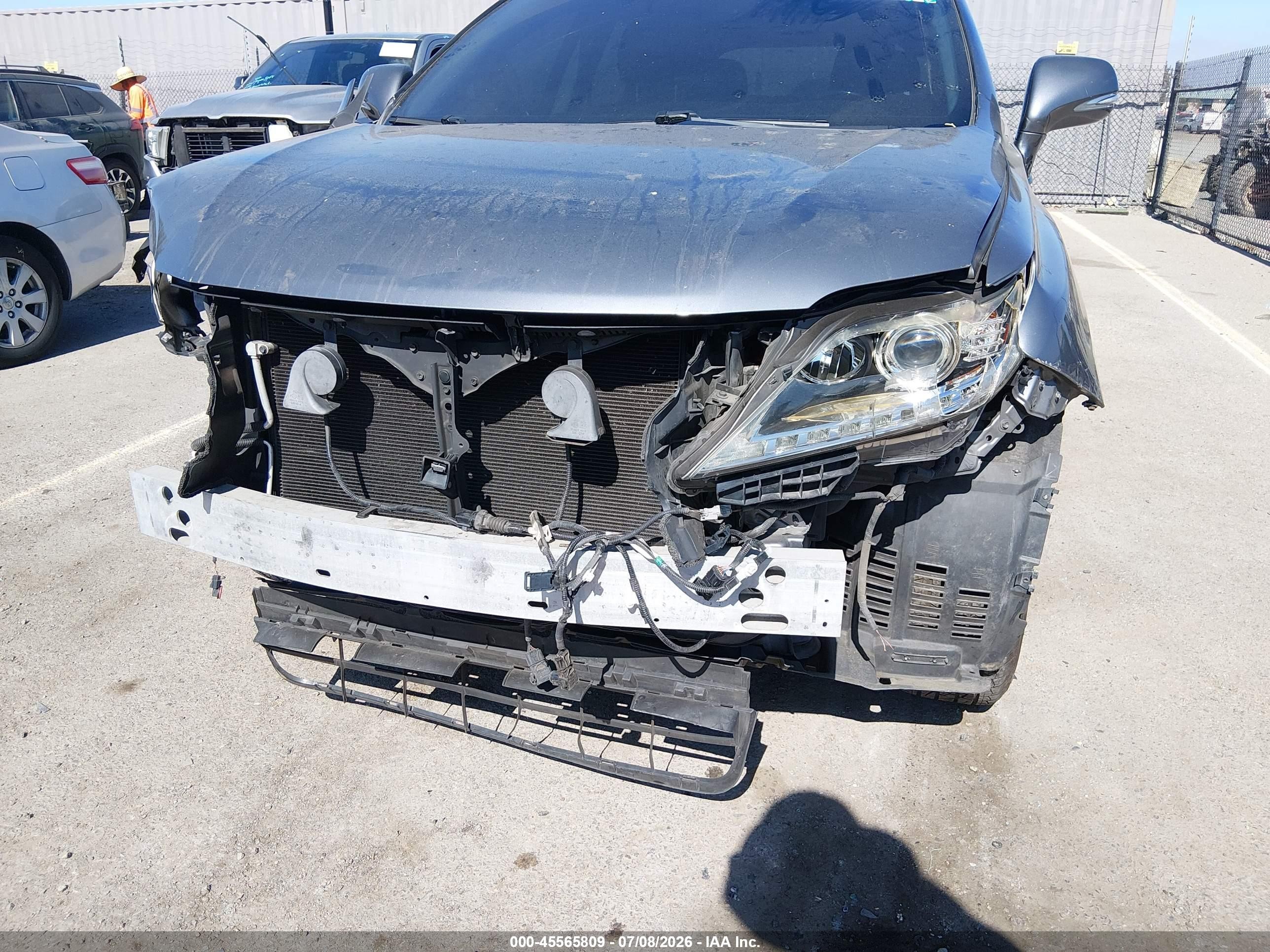 2015 Lexus Rx 350 Gray vin: 2T2ZK1BA7FC155779