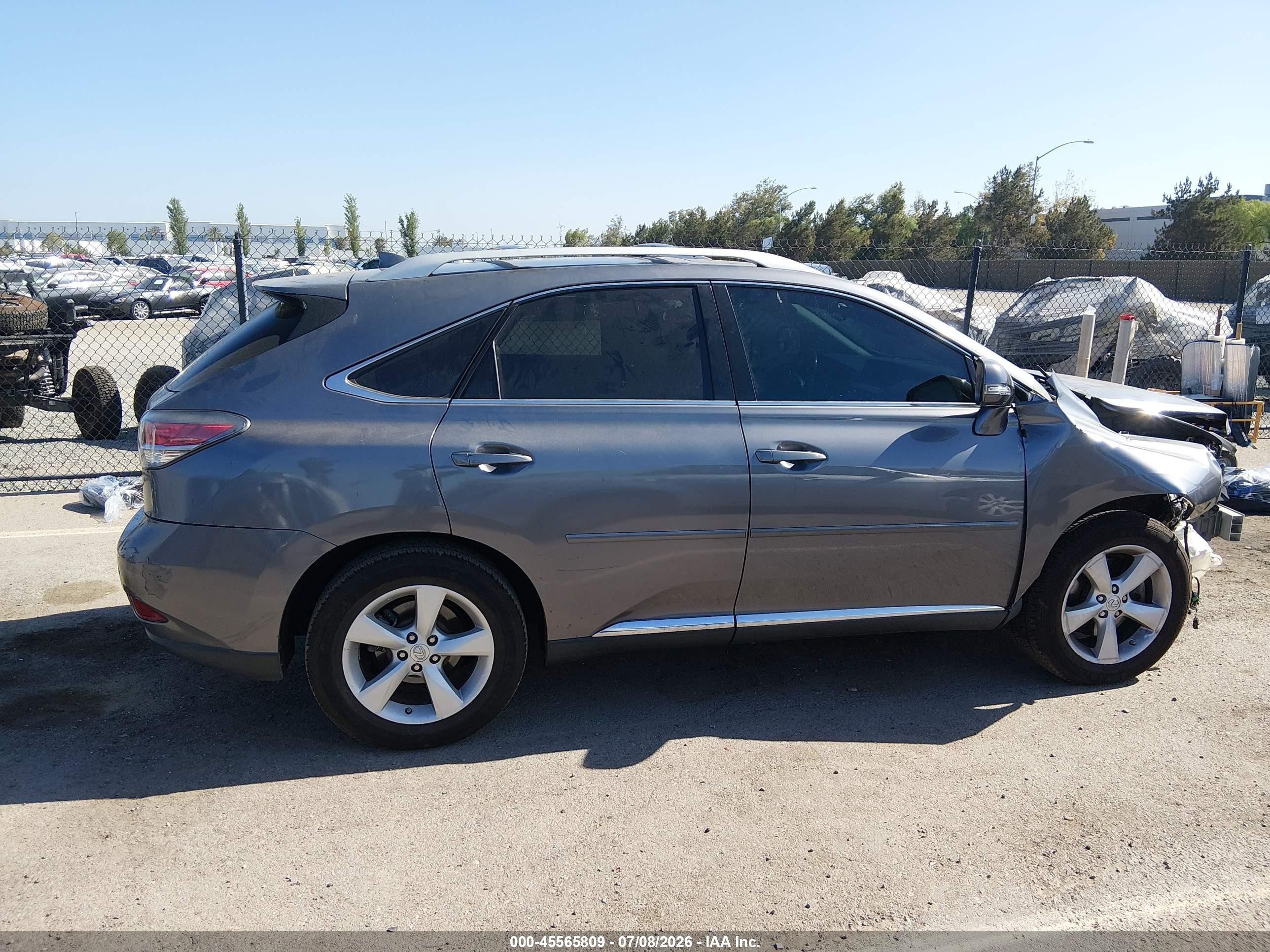 2015 Lexus Rx 350 Gray vin: 2T2ZK1BA7FC155779