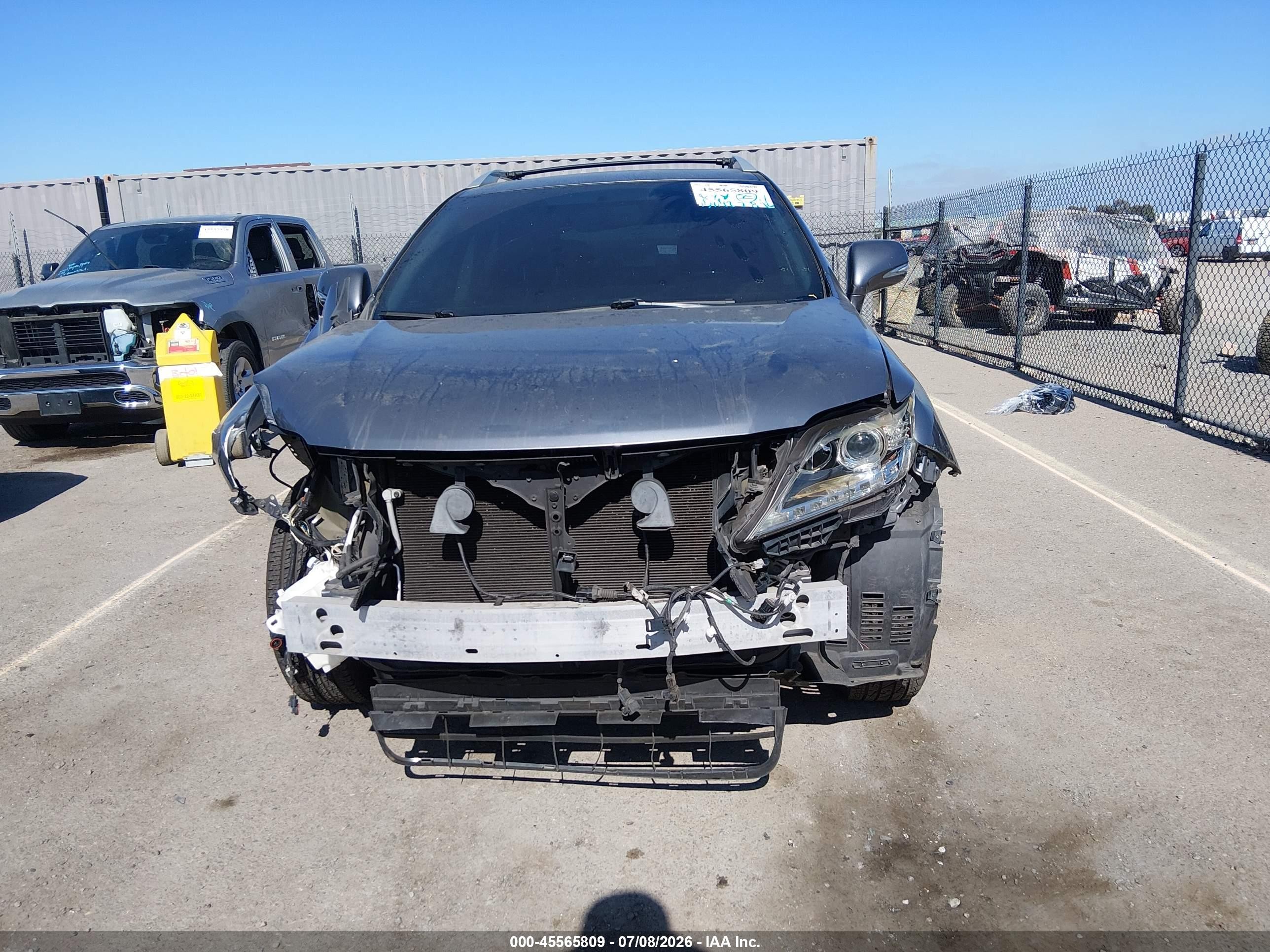 2015 Lexus Rx 350 Gray vin: 2T2ZK1BA7FC155779