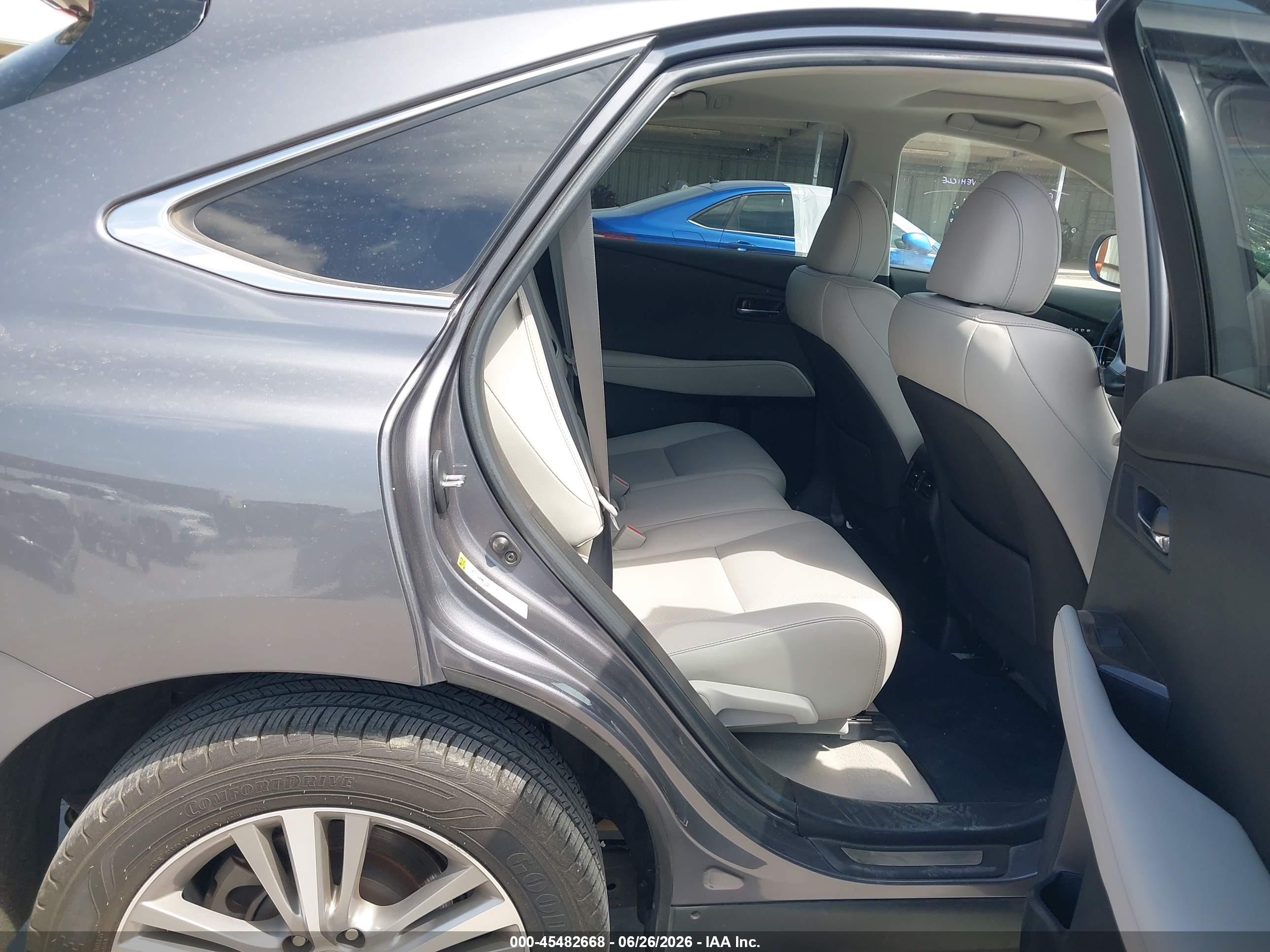 2015 Lexus Rx 350   Gray vin: 2T2ZK1BA7FC163767