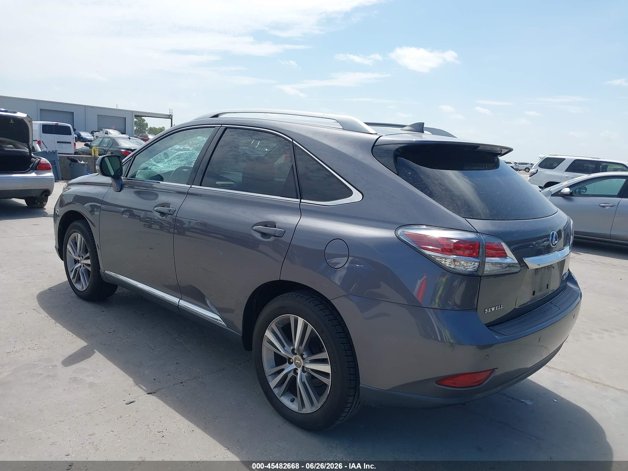 2015 Lexus Rx 350   Gray vin: 2T2ZK1BA7FC163767