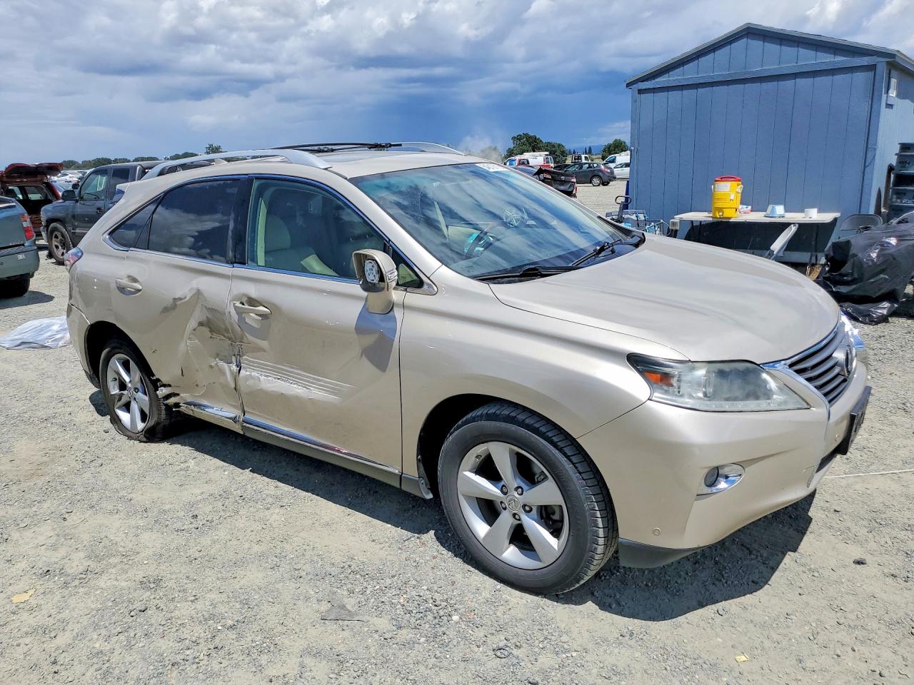 2015 Lexus Rx 350 Tan vin: 2T2ZK1BA7FC169858