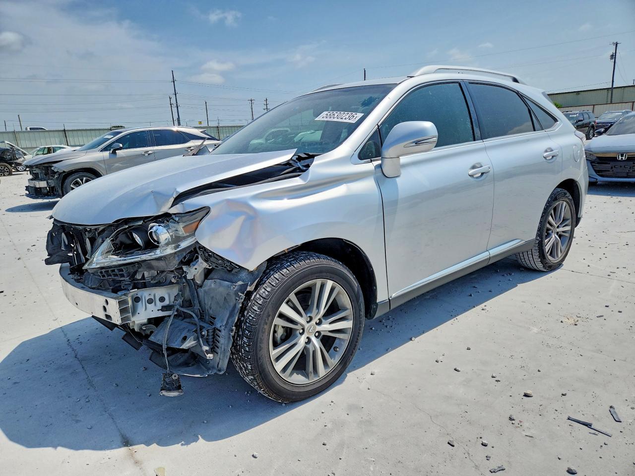 2015 Lexus Rx 350 Gray vin: 2T2ZK1BA7FC174977