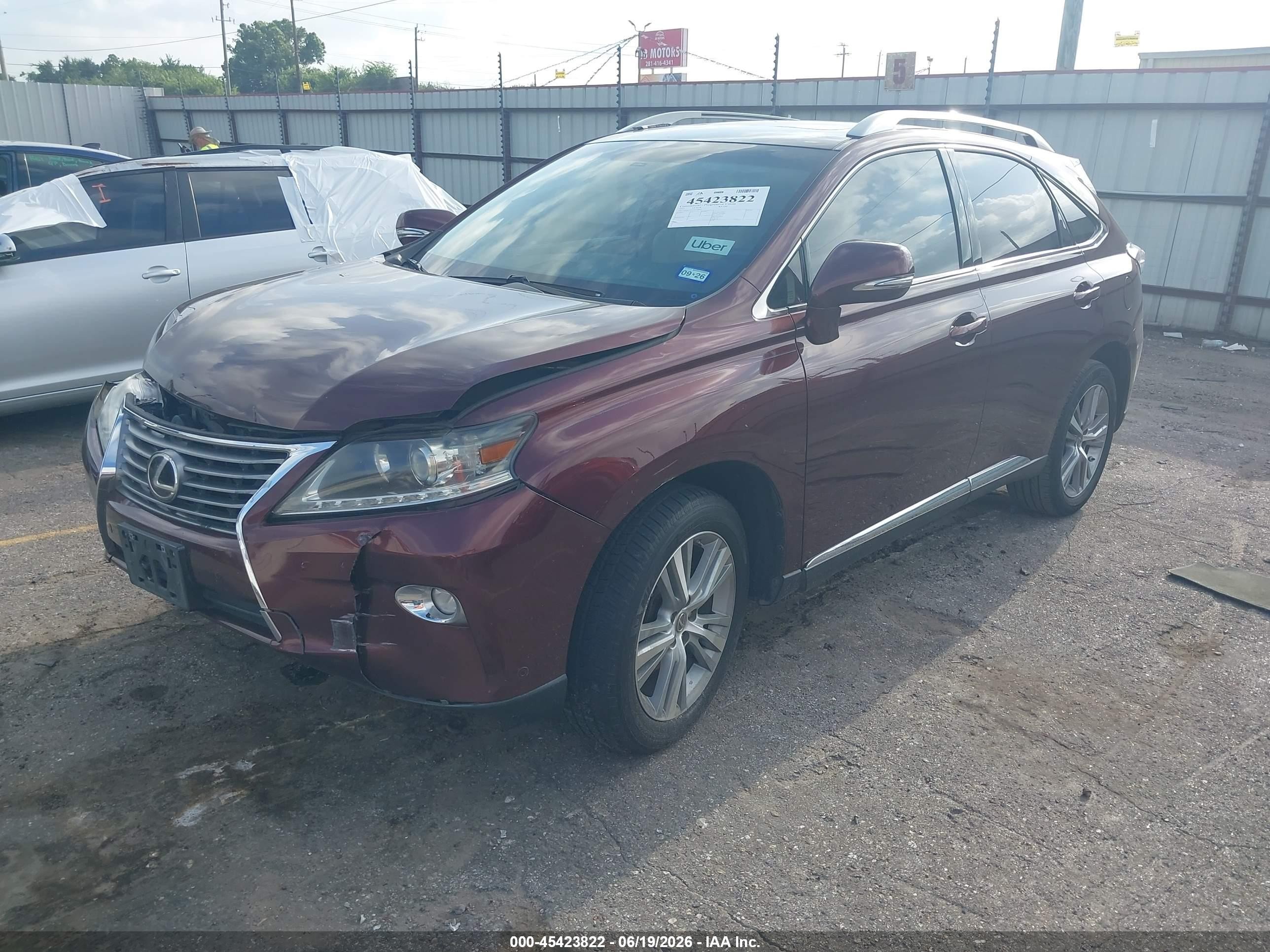 2015 Lexus Rx 350 Maroon vin: 2T2ZK1BA7FC179645