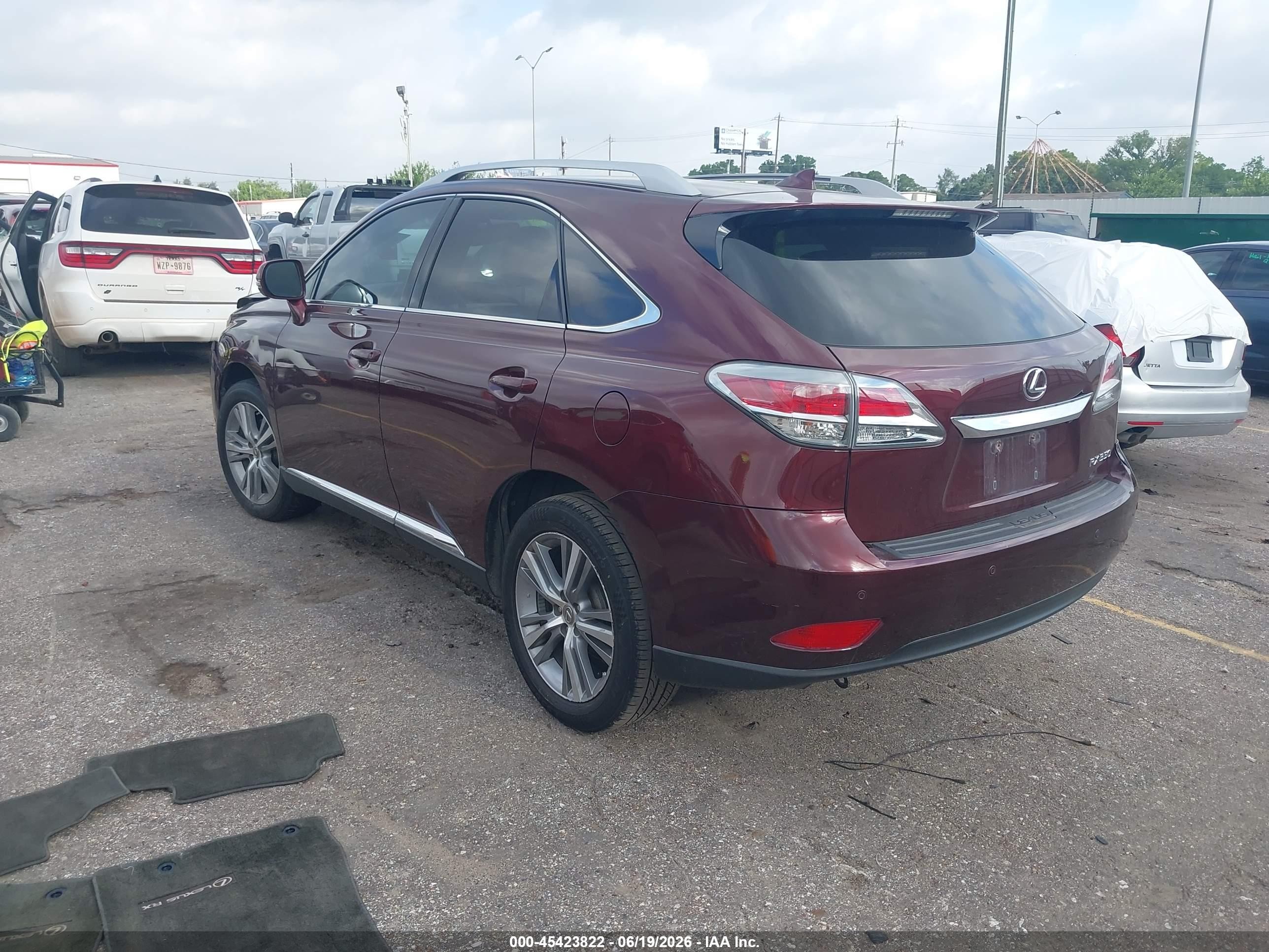 2015 Lexus Rx 350 Maroon vin: 2T2ZK1BA7FC179645