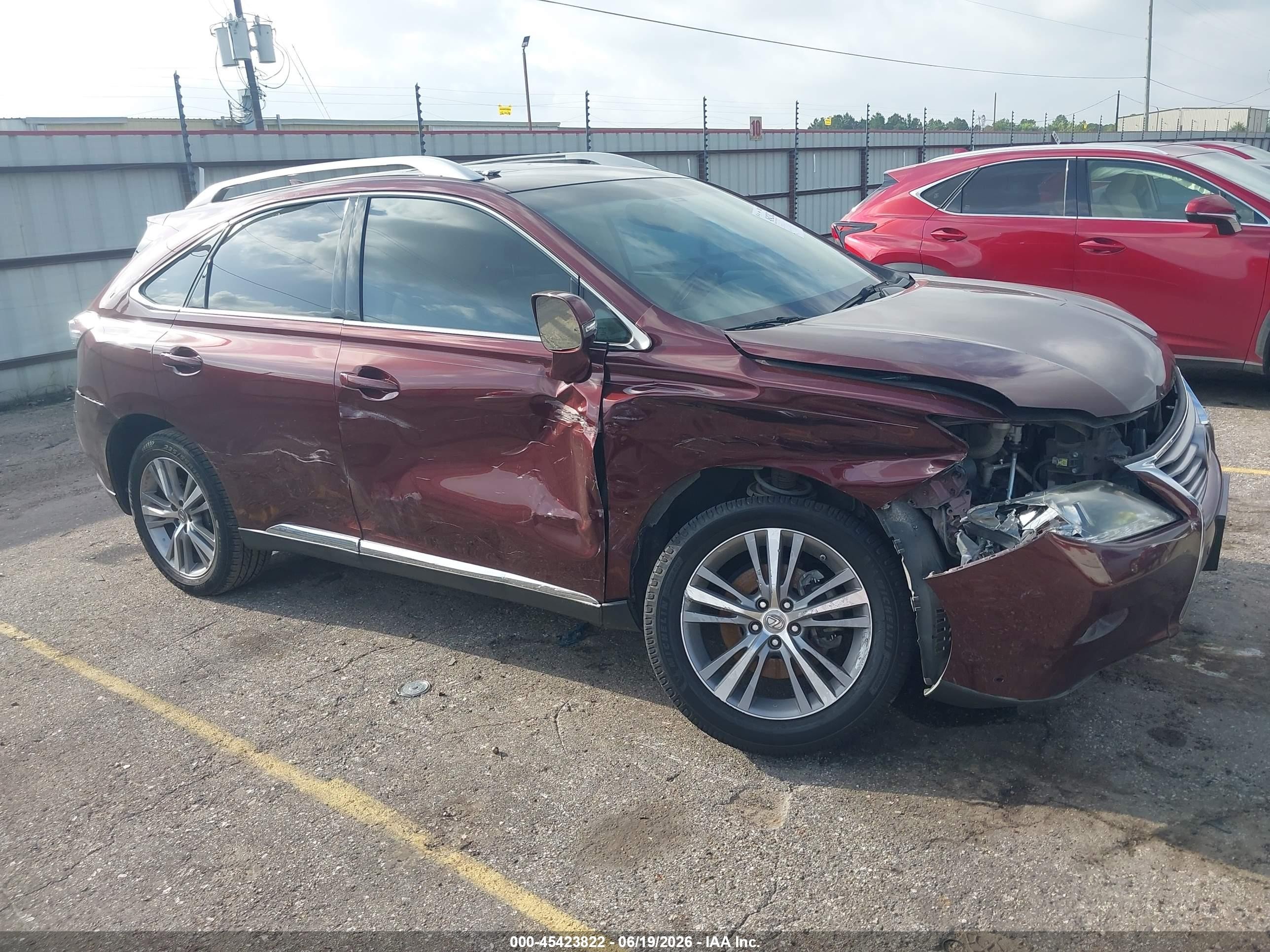 2015 Lexus Rx 350 Maroon vin: 2T2ZK1BA7FC179645