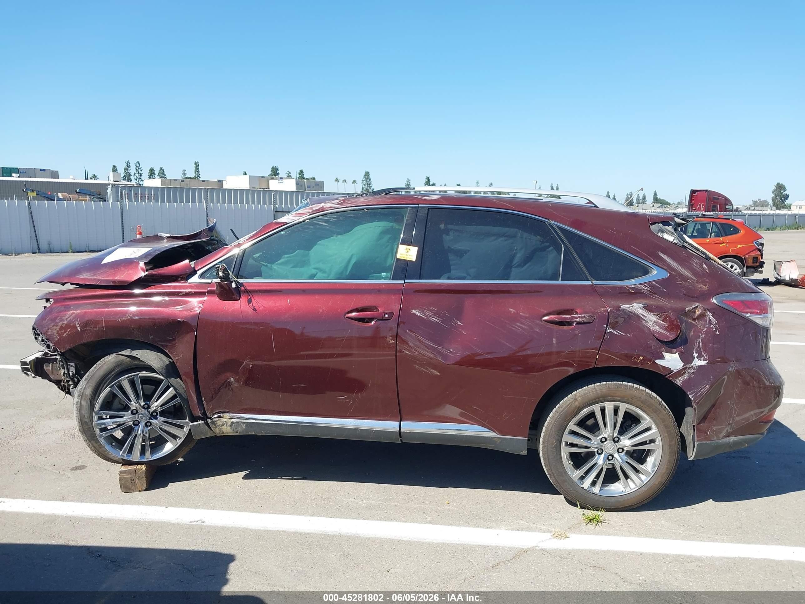 2015 Lexus Rx 350   Burgundy vin: 2T2ZK1BA7FC189494