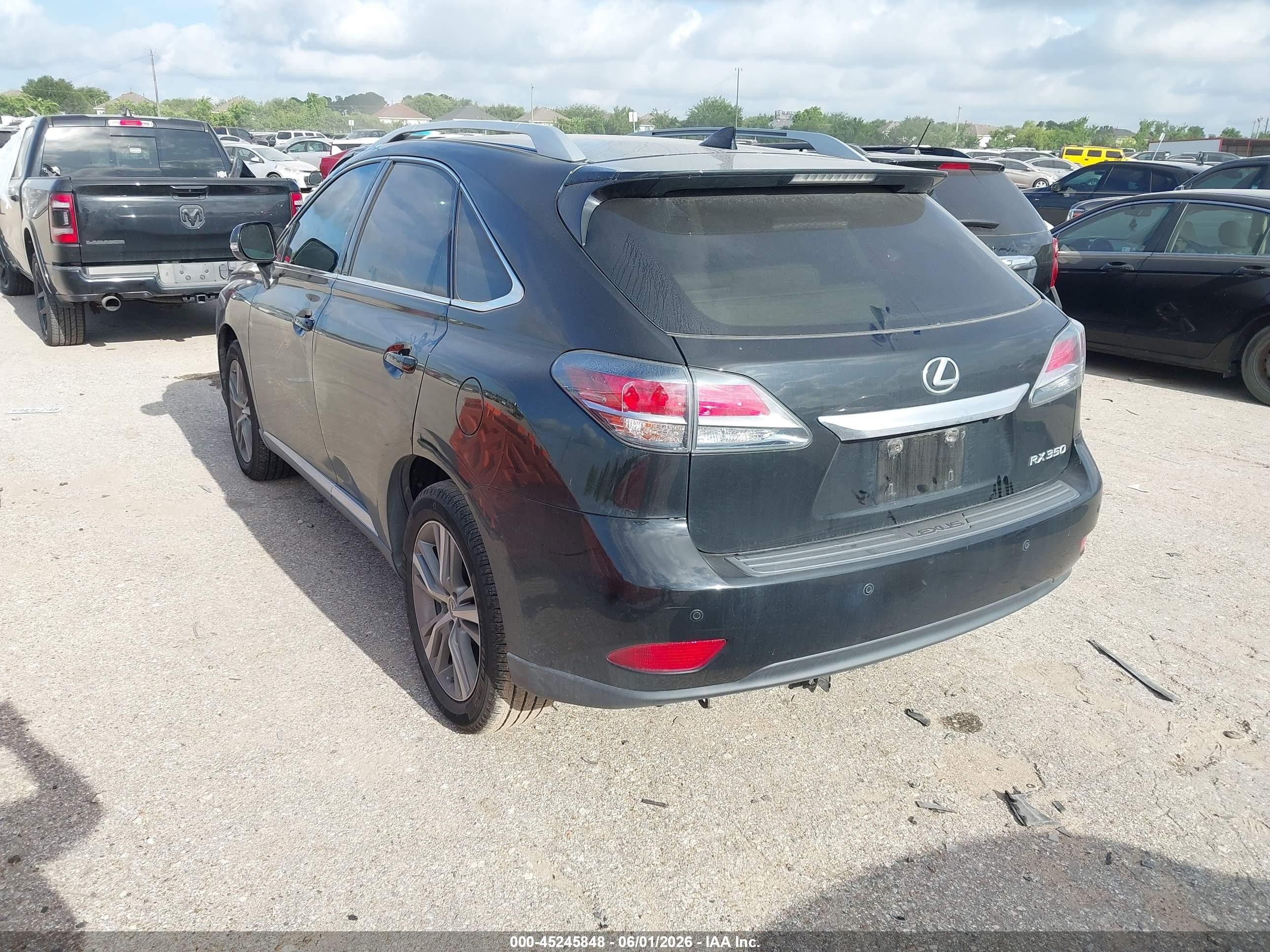 2015 Lexus Rx 350   Black vin: 2T2ZK1BA7FC194243