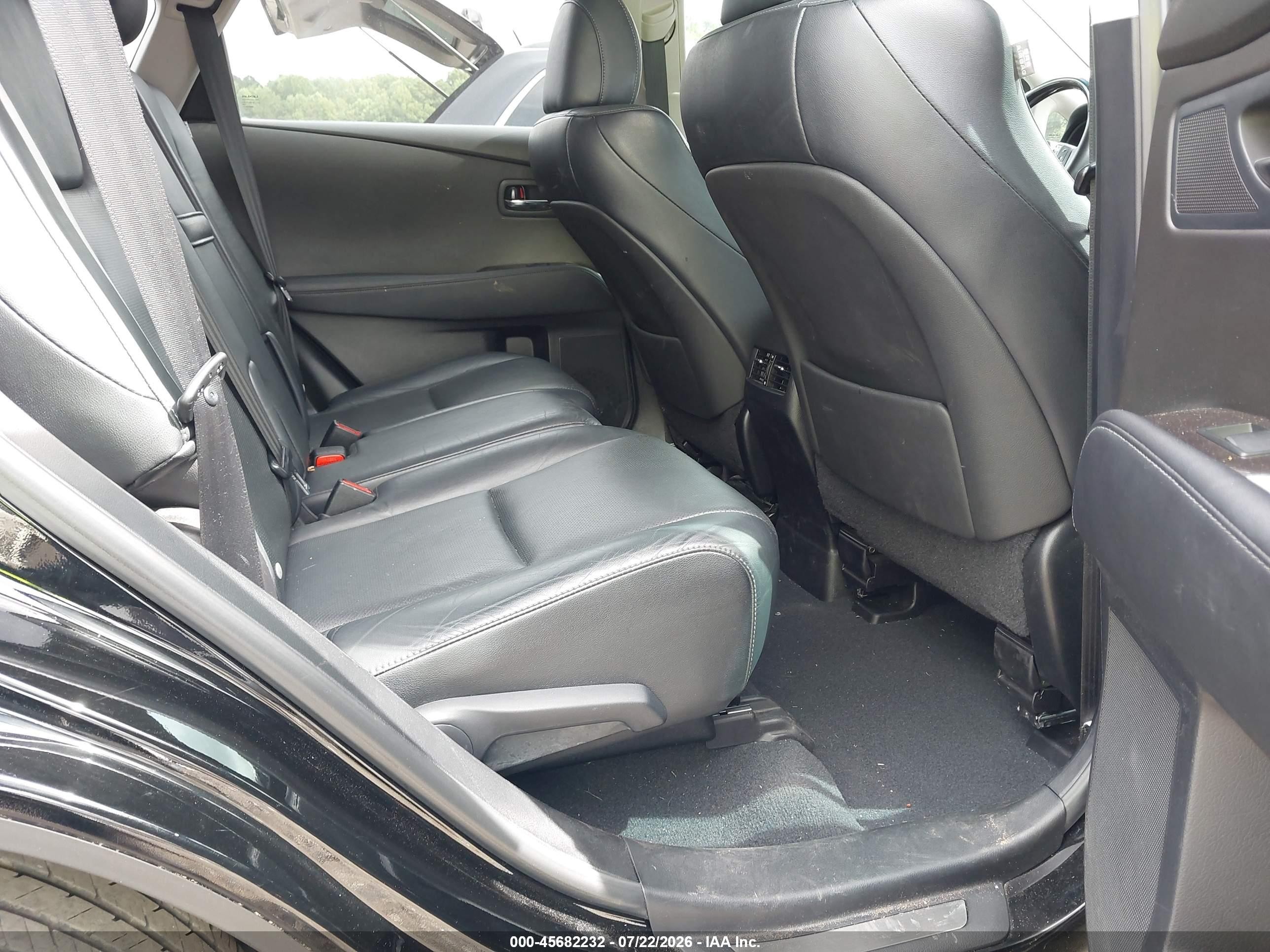 2015 Lexus Rx 350 Черный vin: 2T2ZK1BA7FC197319