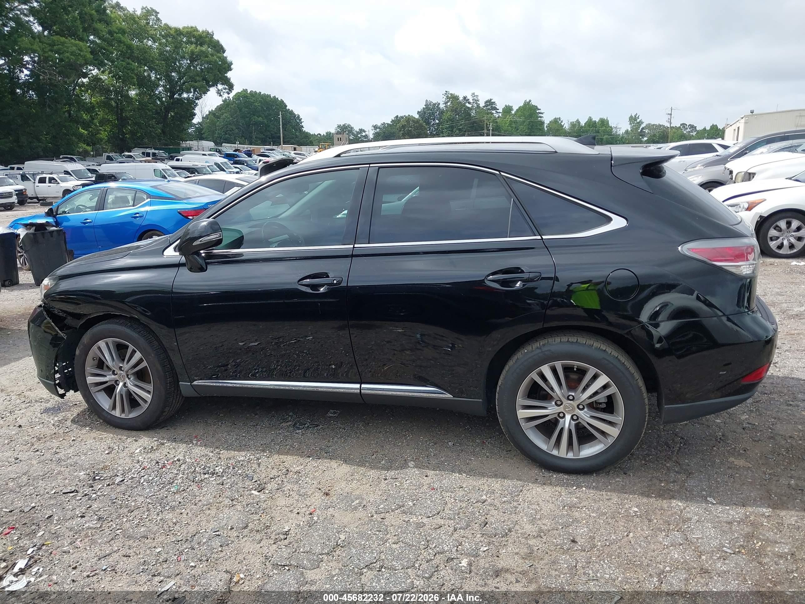 2015 Lexus Rx 350 Черный vin: 2T2ZK1BA7FC197319