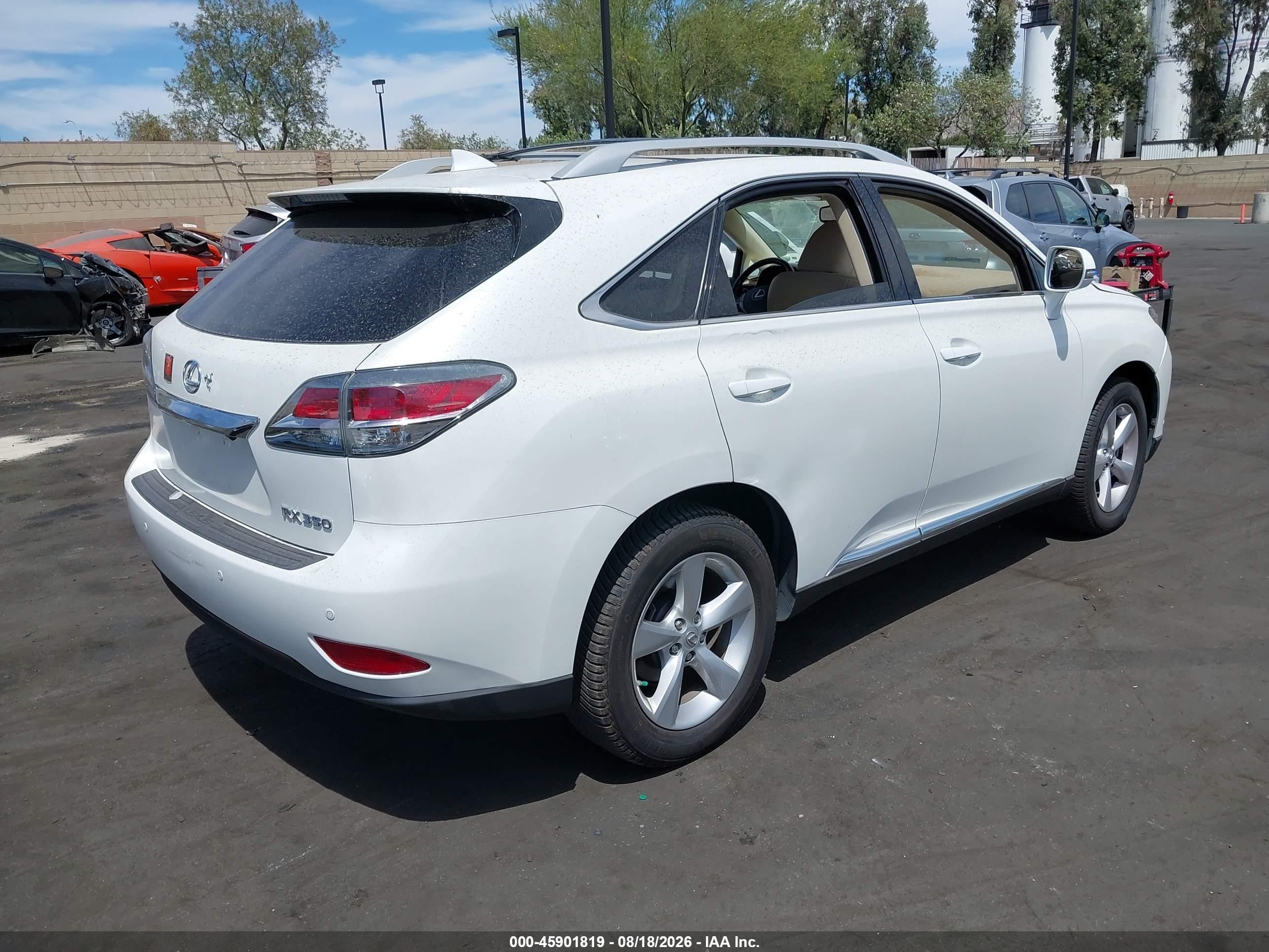 2015 Lexus Rx 350   White vin: 2T2ZK1BA7FC201353