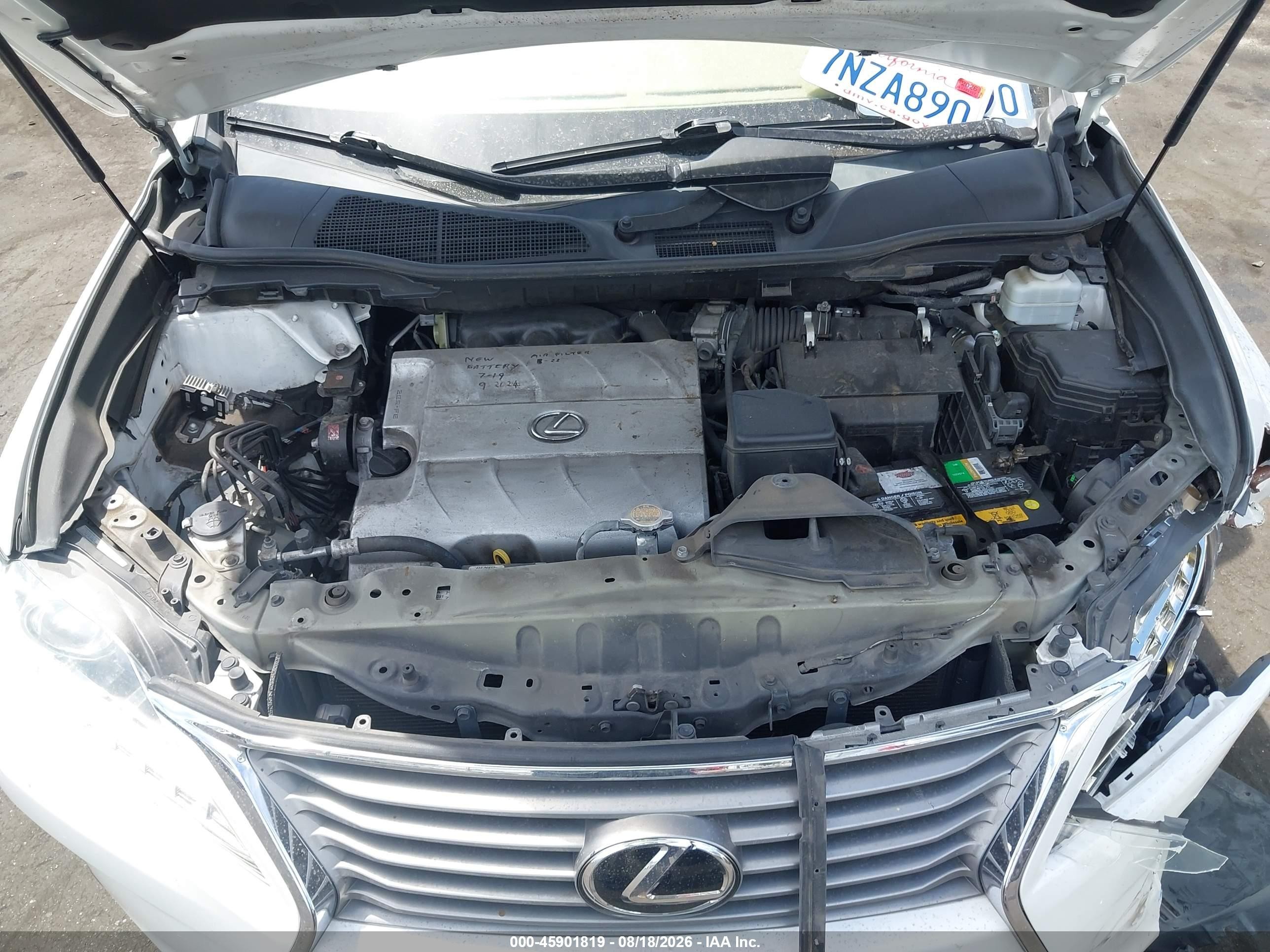 2015 Lexus Rx 350   White vin: 2T2ZK1BA7FC201353