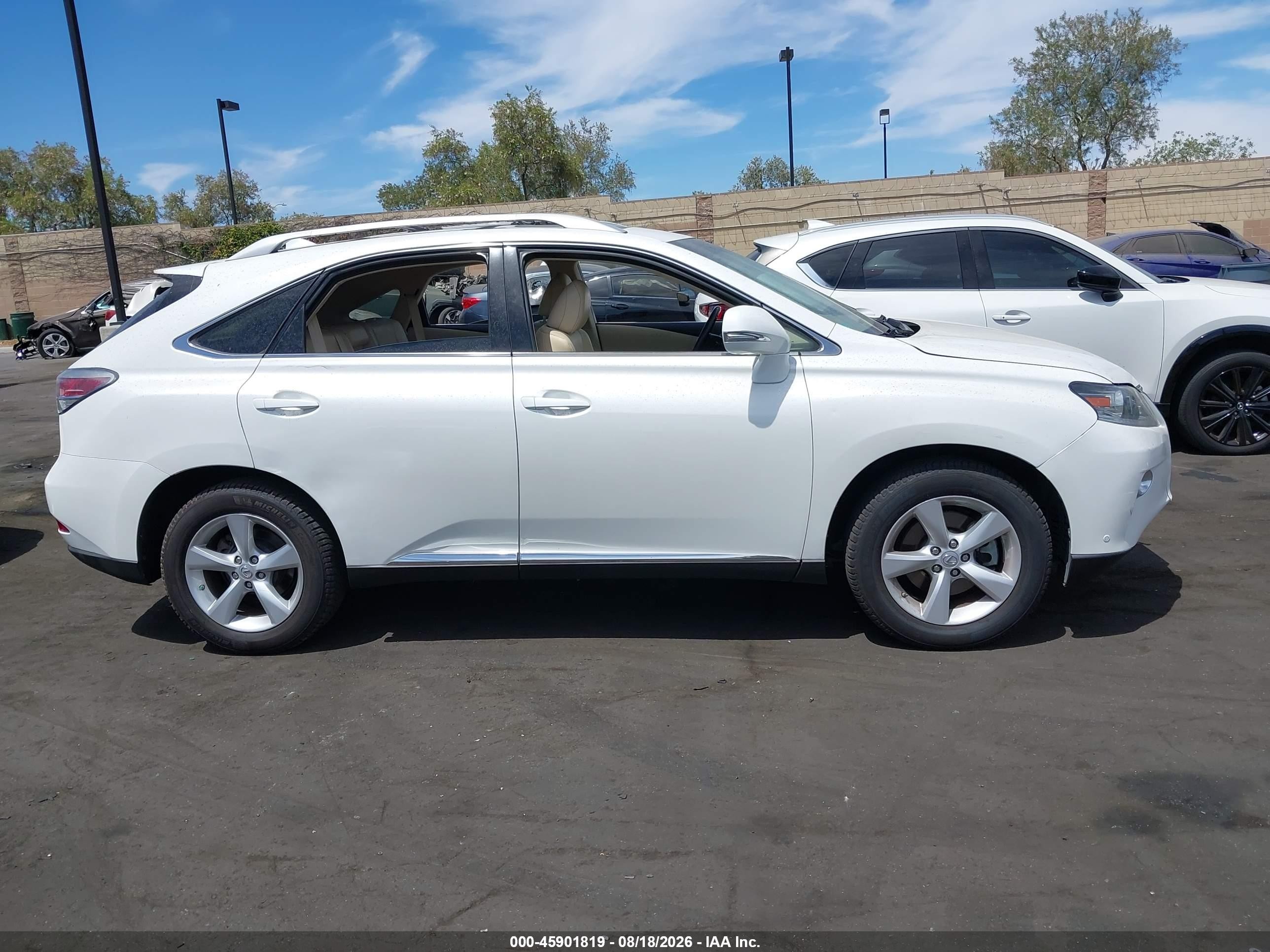 2015 Lexus Rx 350   White vin: 2T2ZK1BA7FC201353