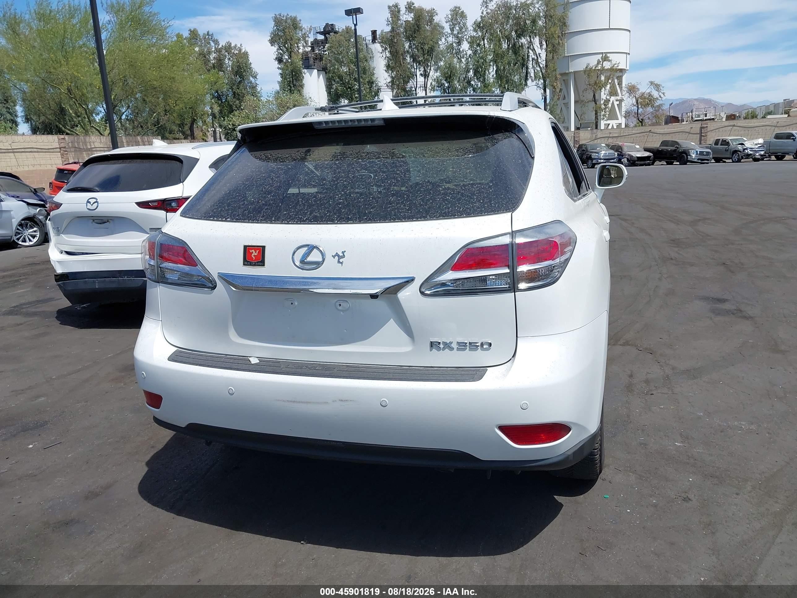 2015 Lexus Rx 350   White vin: 2T2ZK1BA7FC201353