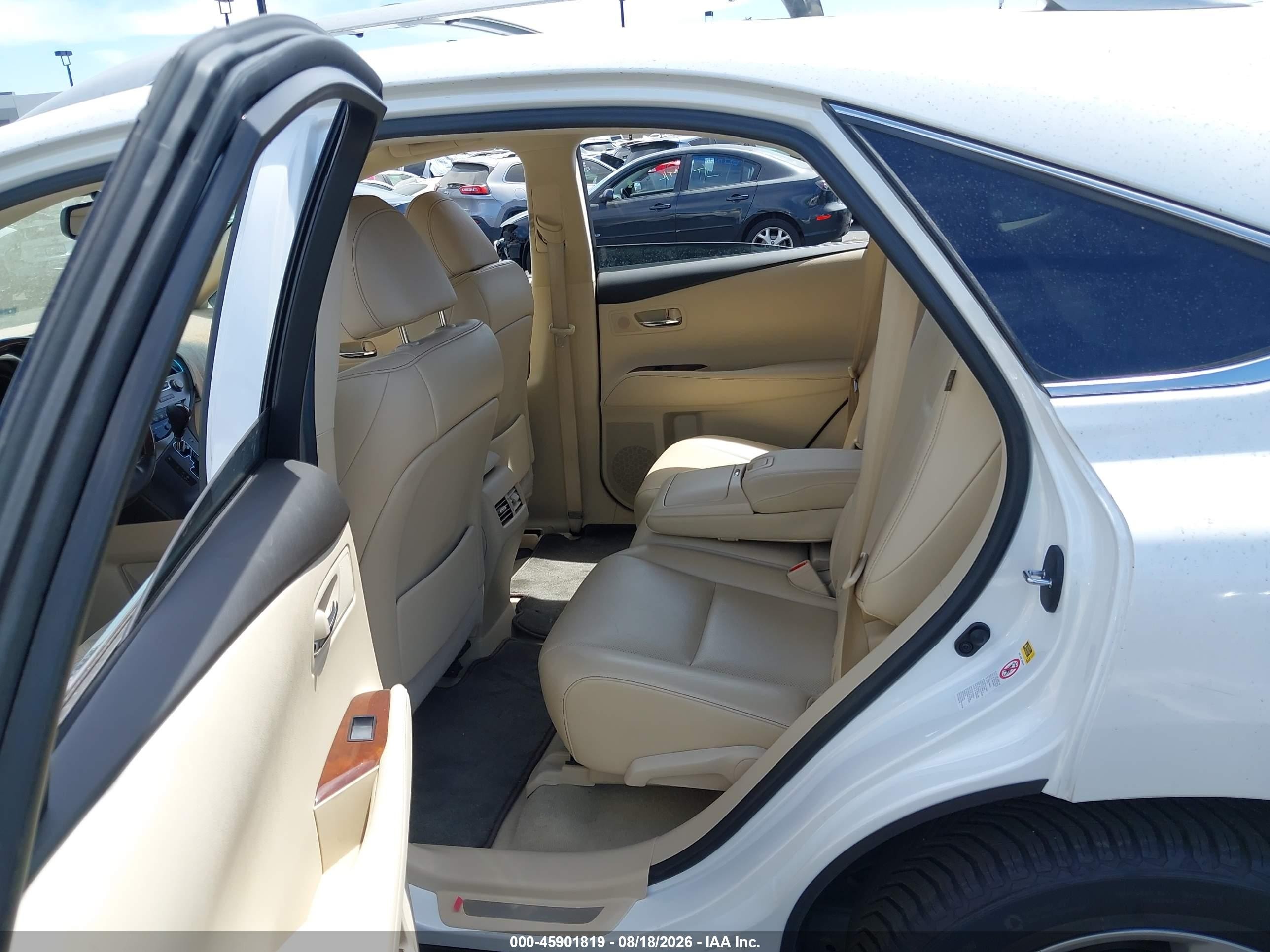 2015 Lexus Rx 350   White vin: 2T2ZK1BA7FC201353