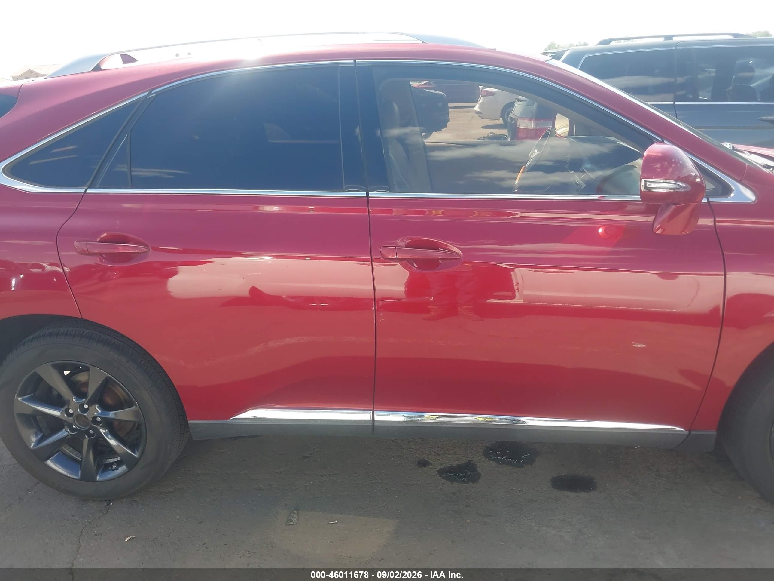 2010 Lexus Rx 350 Red vin: 2T2ZK1BA8AC011179