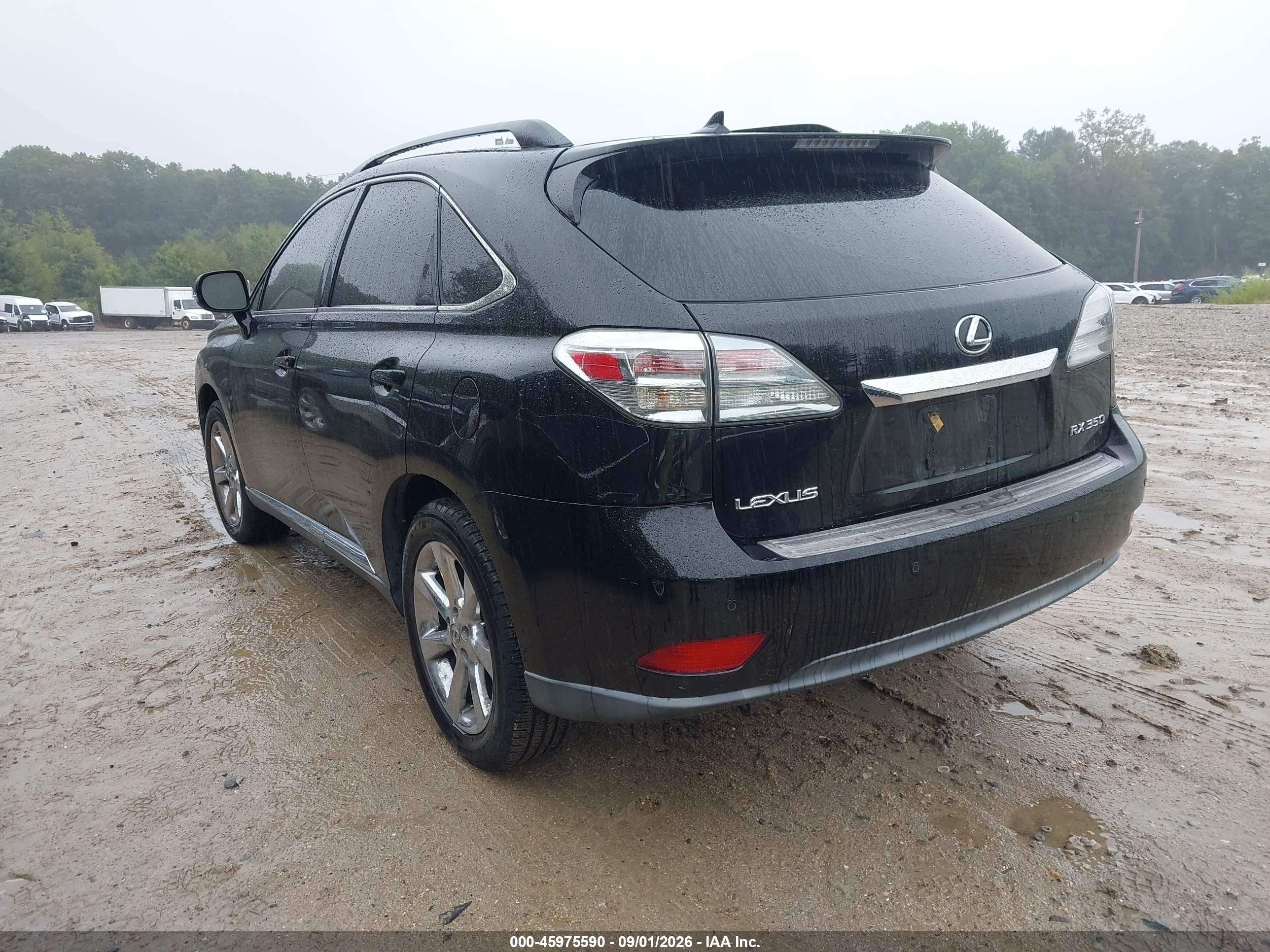 2010 Lexus Rx 350 Черный vin: 2T2ZK1BA8AC017547