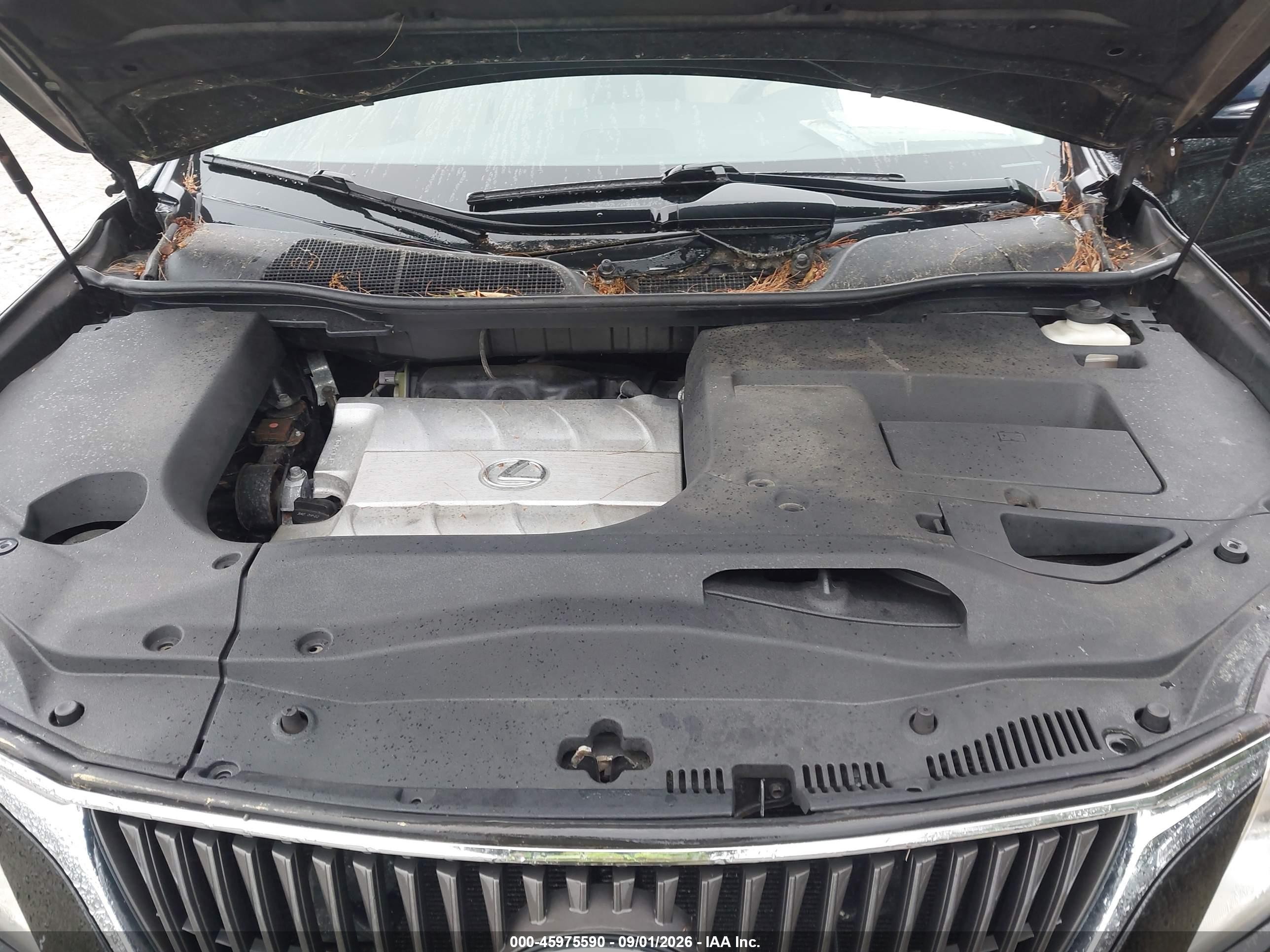 2010 Lexus Rx 350 Черный vin: 2T2ZK1BA8AC017547