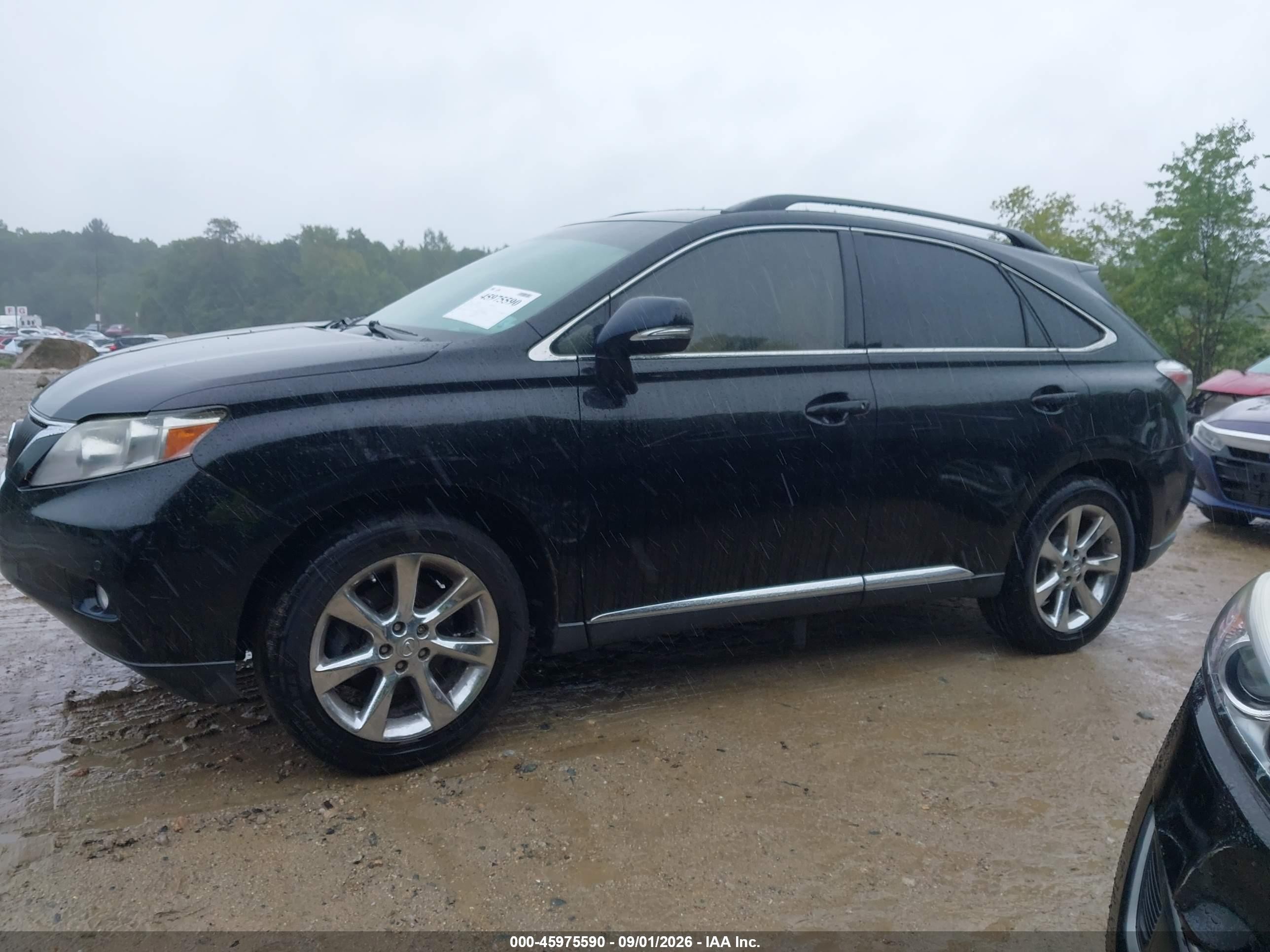 2010 Lexus Rx 350 Черный vin: 2T2ZK1BA8AC017547