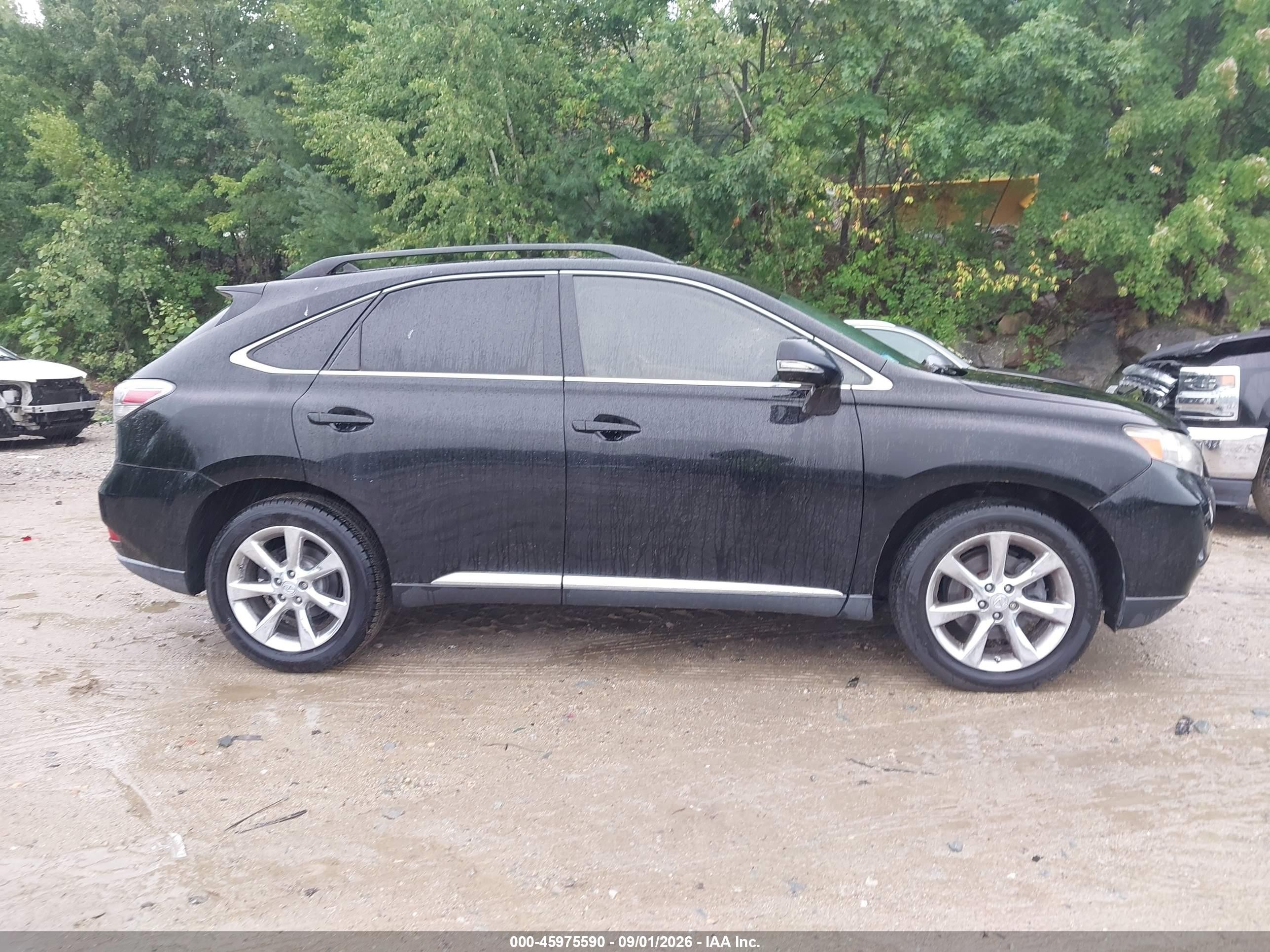 2010 Lexus Rx 350 Черный vin: 2T2ZK1BA8AC017547