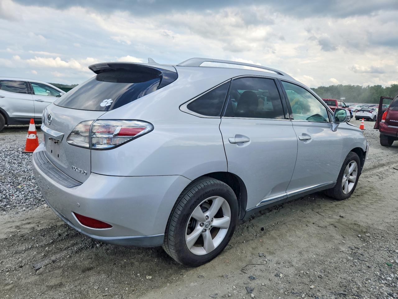 2010 Lexus Rx 350 Silver vin: 2T2ZK1BA8AC018648