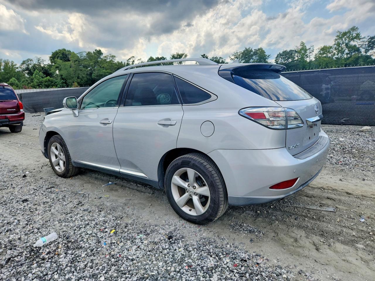 2010 Lexus Rx 350 Silver vin: 2T2ZK1BA8AC018648