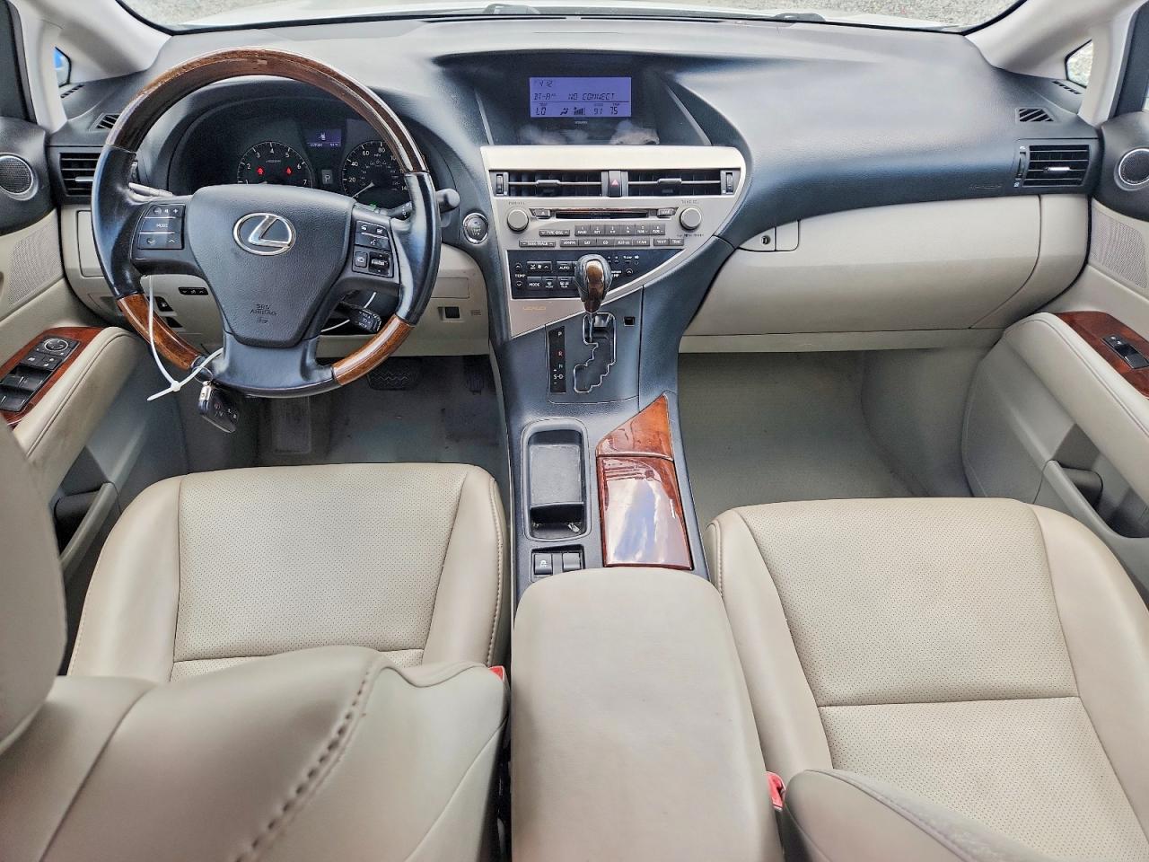 2010 Lexus Rx 350 Silver vin: 2T2ZK1BA8AC018648