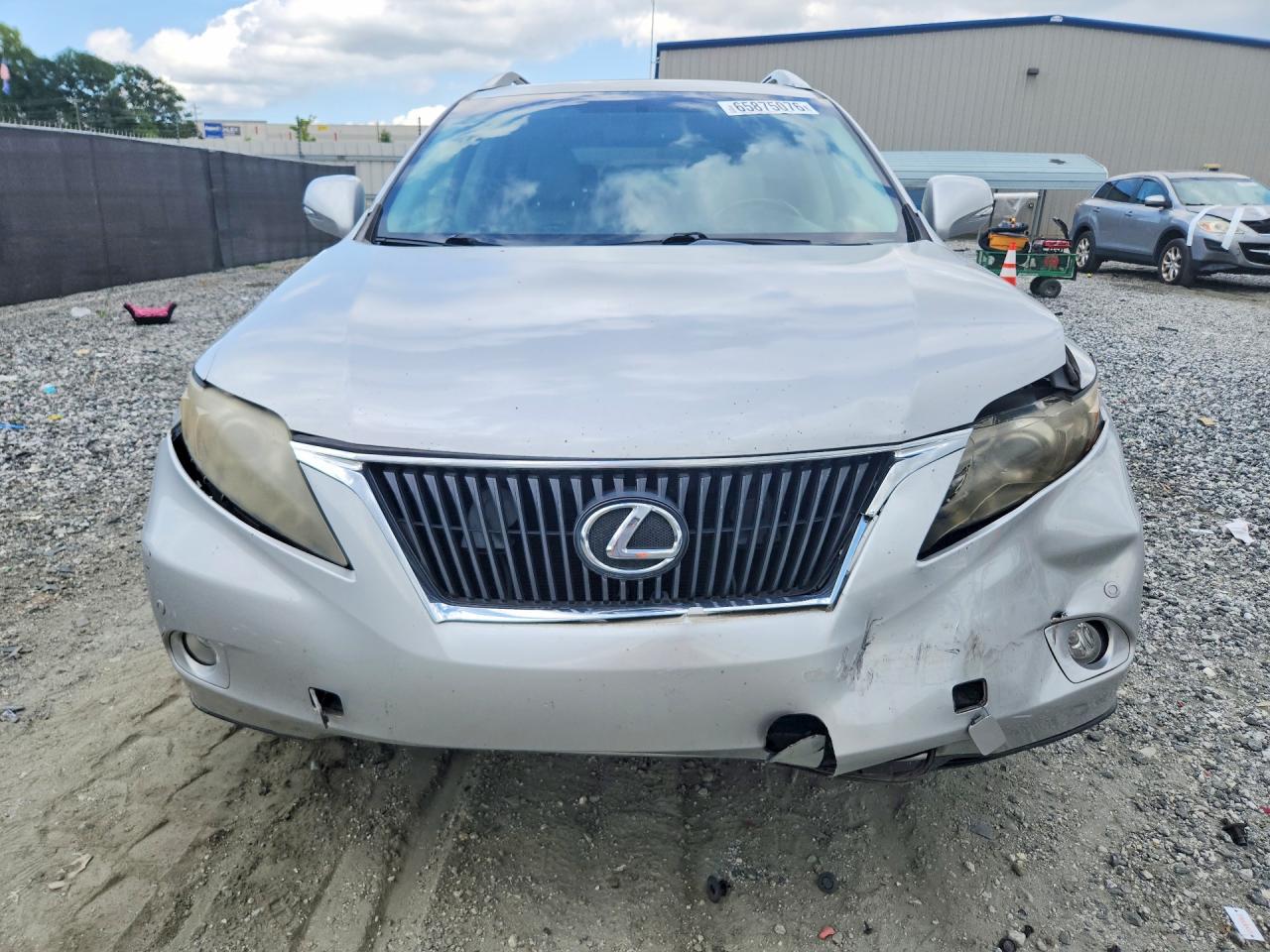 2010 Lexus Rx 350 Silver vin: 2T2ZK1BA8AC018648