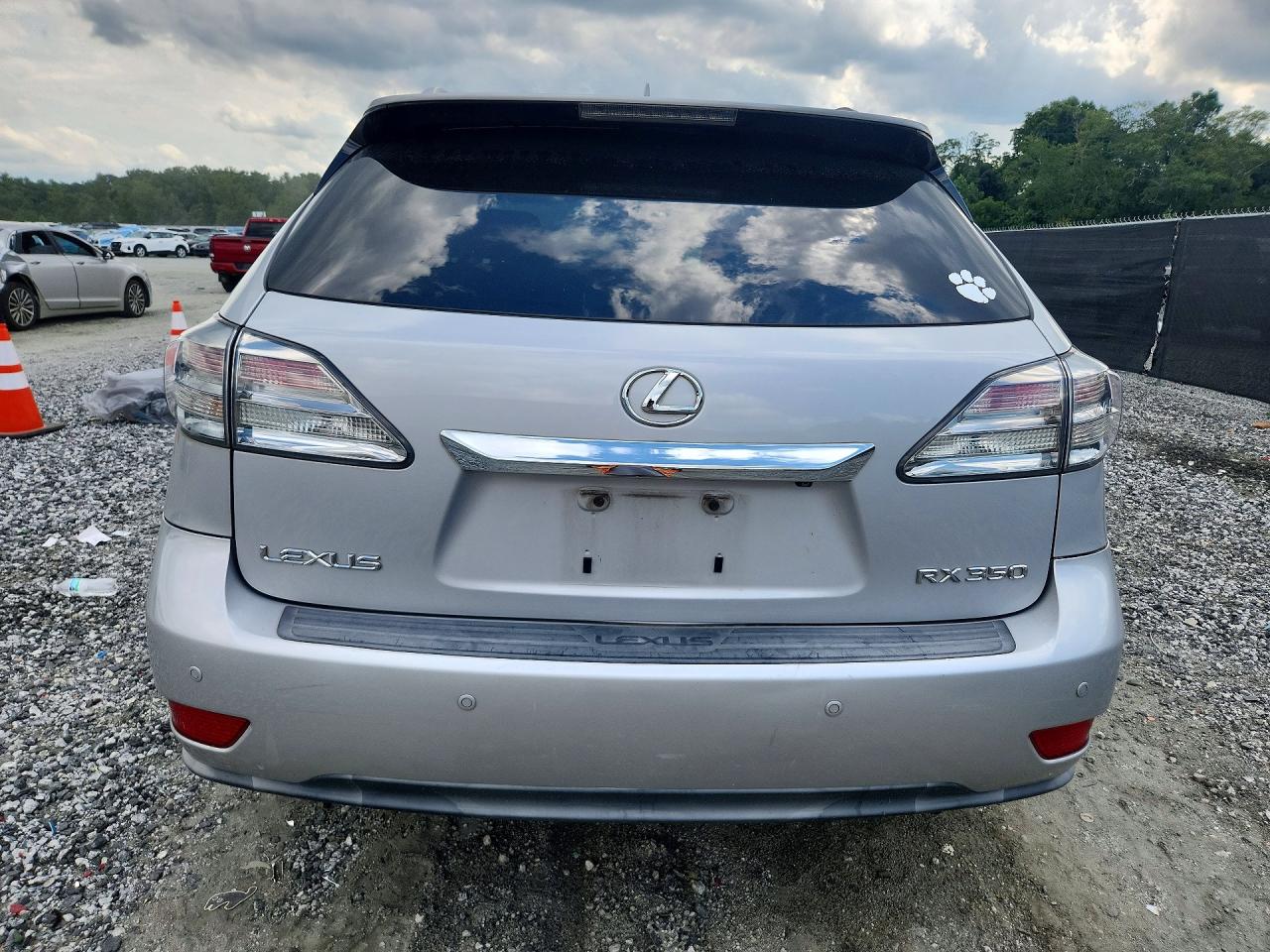 2010 Lexus Rx 350 Silver vin: 2T2ZK1BA8AC018648