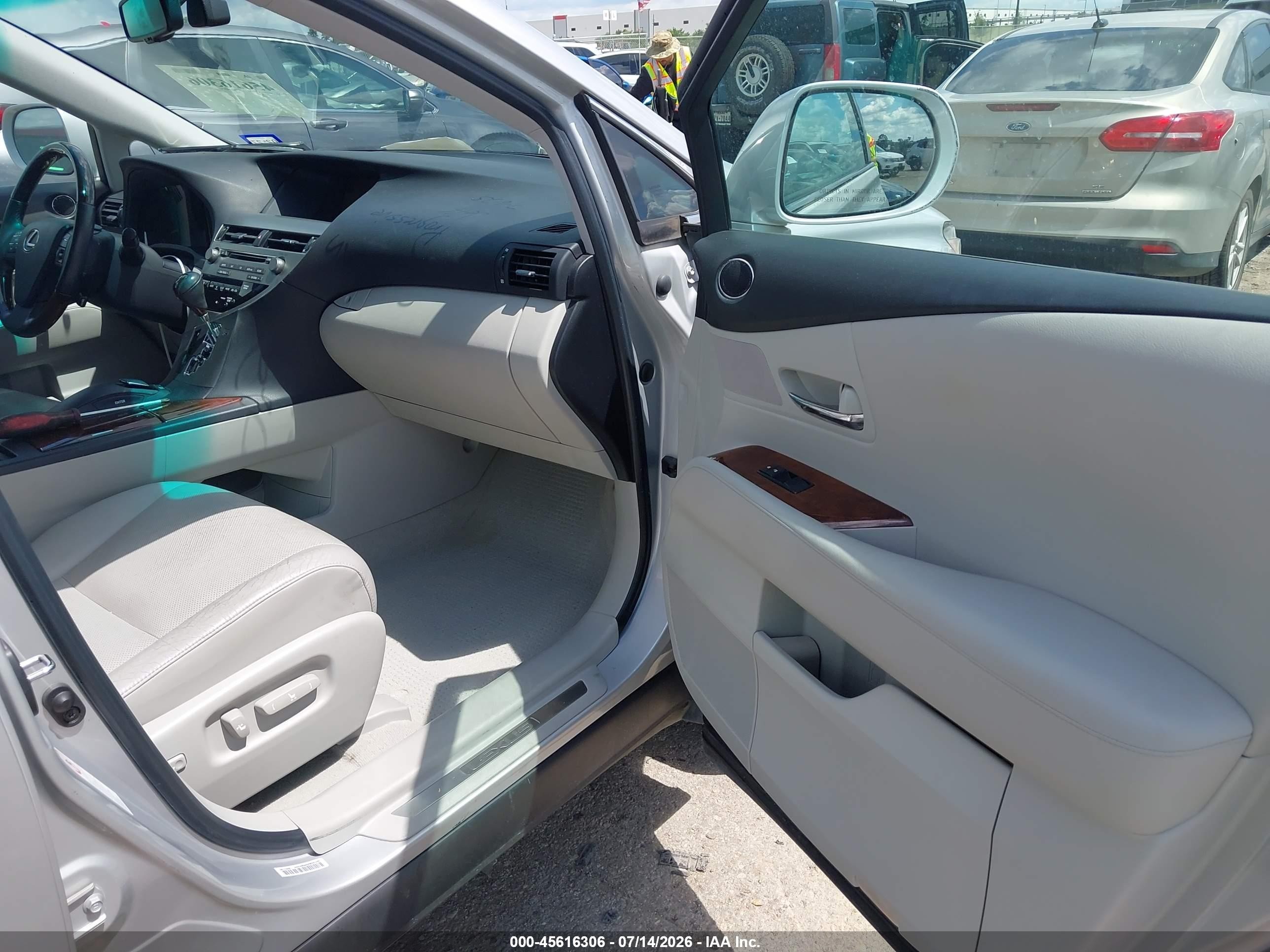 2010 Lexus Rx 350 Silver vin: 2T2ZK1BA8AC025101
