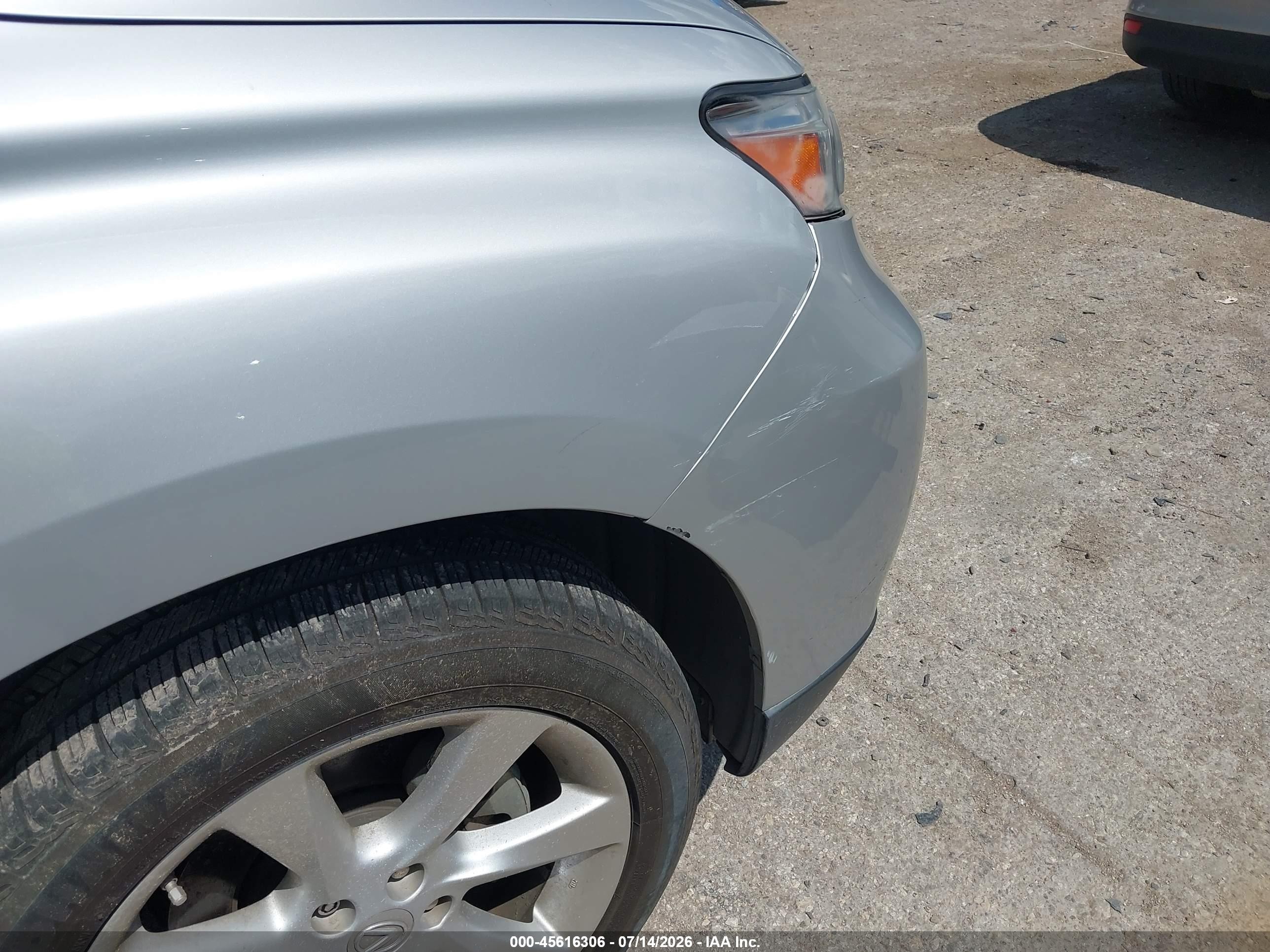 2010 Lexus Rx 350 Silver vin: 2T2ZK1BA8AC025101