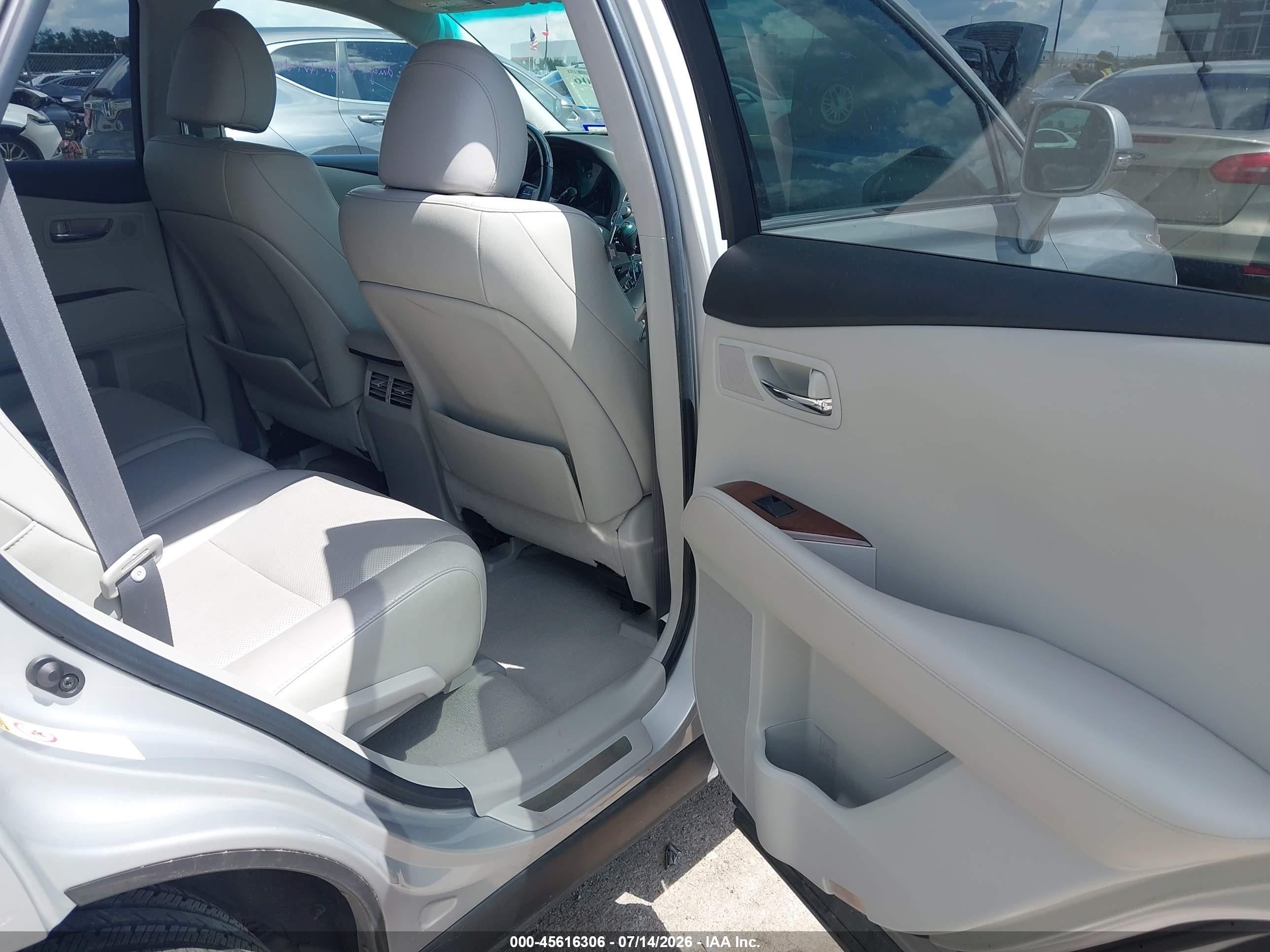 2010 Lexus Rx 350 Silver vin: 2T2ZK1BA8AC025101