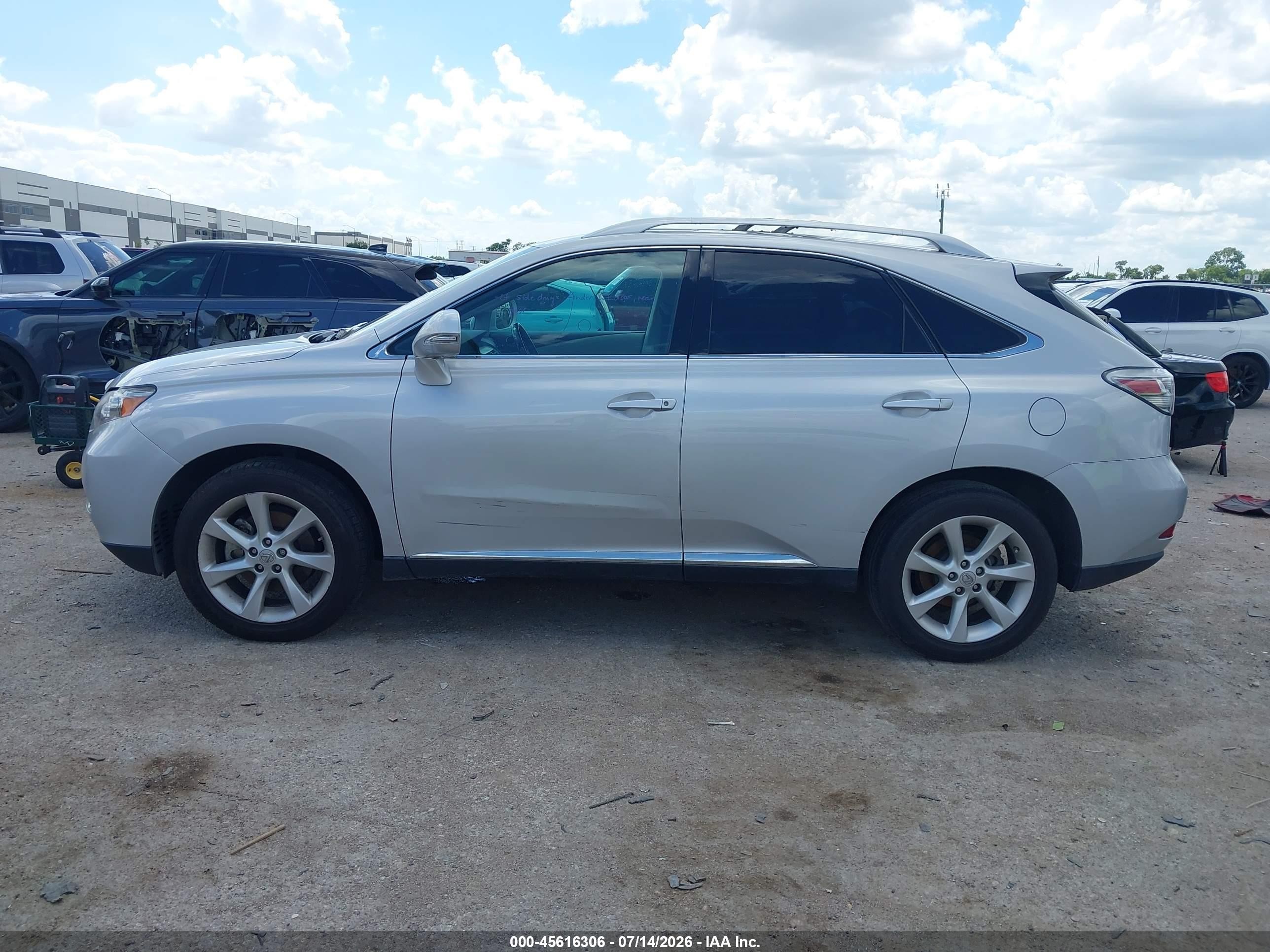 2010 Lexus Rx 350 Silver vin: 2T2ZK1BA8AC025101