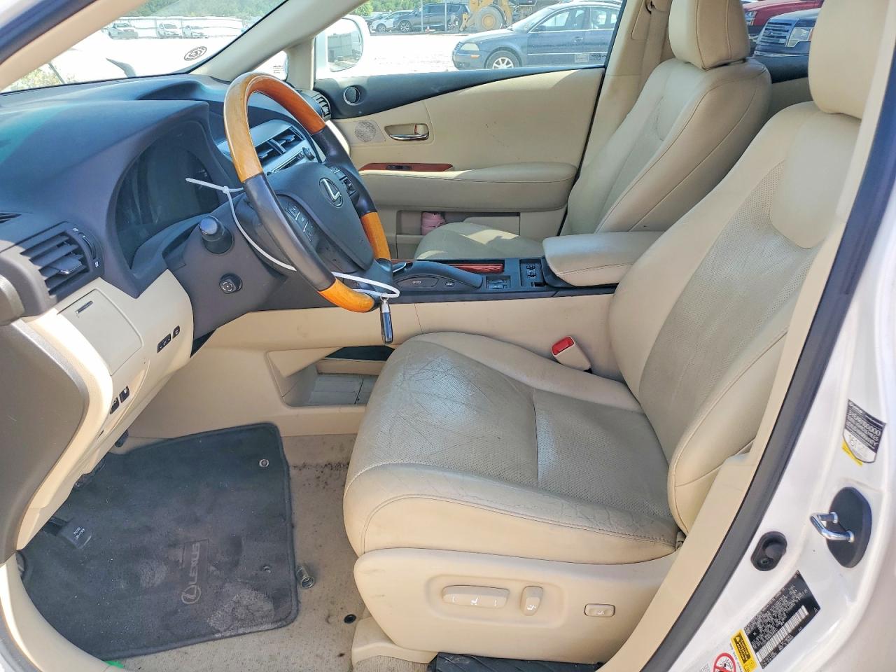 2010 Lexus Rx 350 White vin: 2T2ZK1BA8AC026913