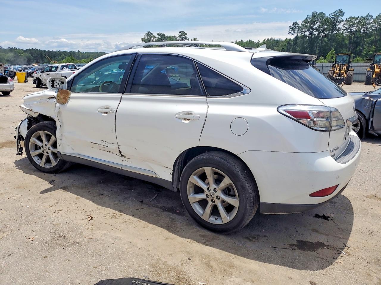 2010 Lexus Rx 350 White vin: 2T2ZK1BA8AC029312
